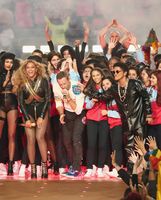 Review: It's Coldplay, Starring Beyoncé, at Super Bowl Halftime