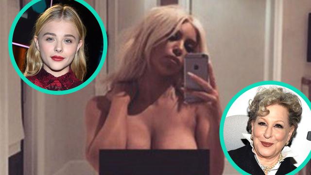 Chloe Grace Moretz Porn Captions - Bette Midler and Chloe Grace Moretz Slam Kim Kardashian for Nude Selfie |  wgrz.com