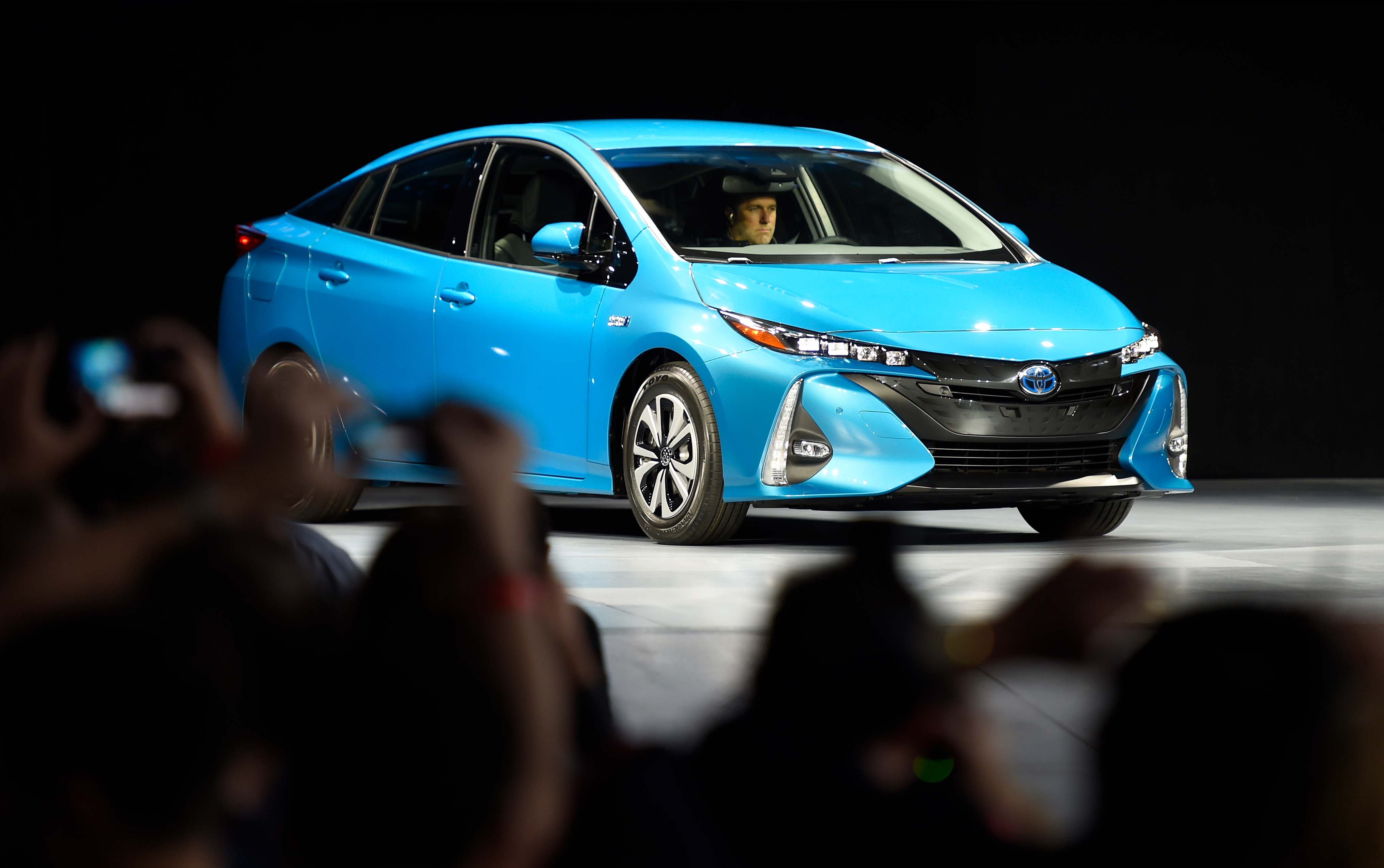 Toyota unveils Prius Prime plugin hybrid car at New York Auto Show