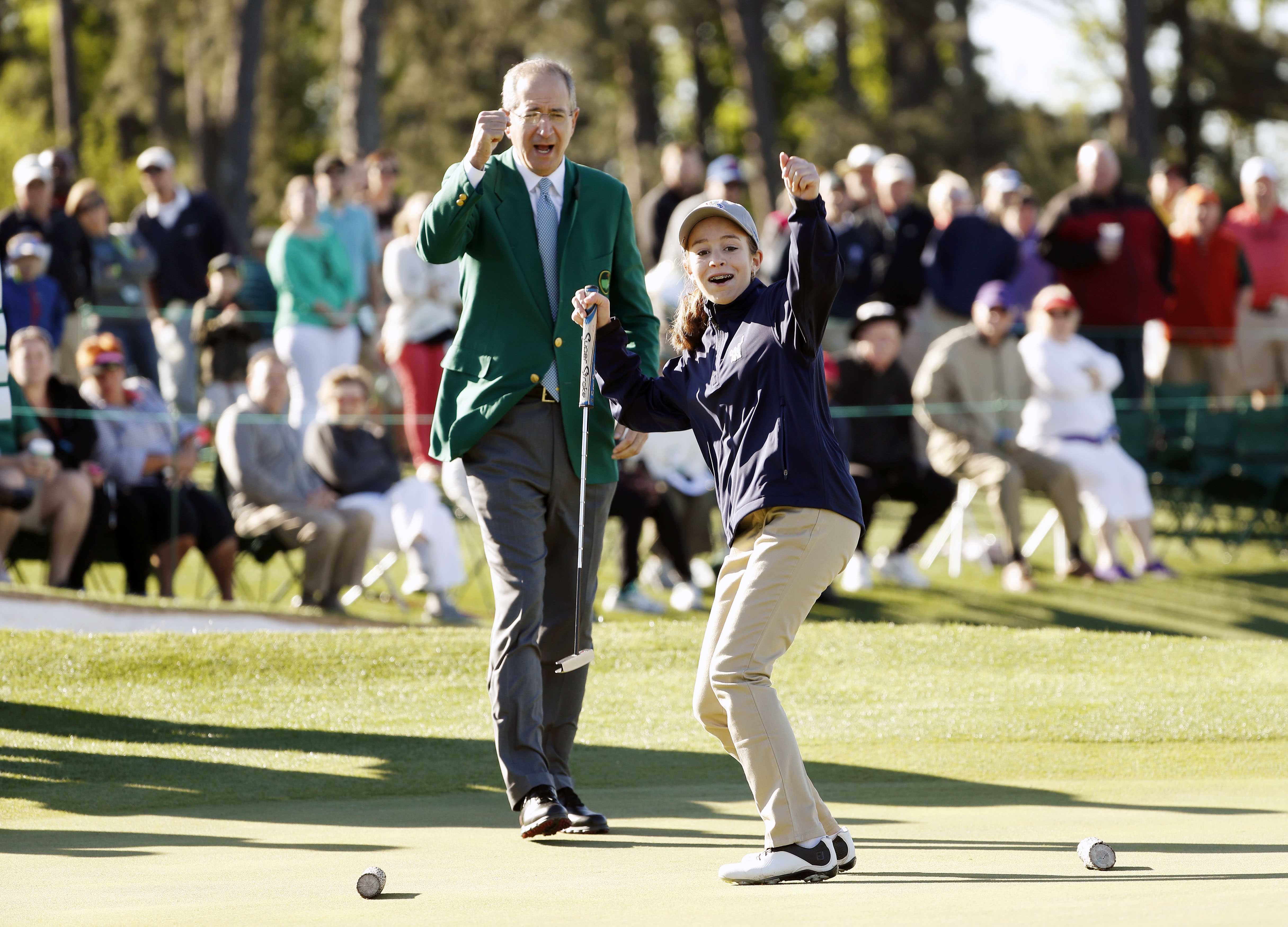 Kids find magic at Augusta National in Drive, Chip, Putt contest