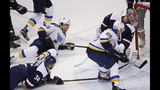Blues handle Avalanche, but lose Jake Allen to an injury