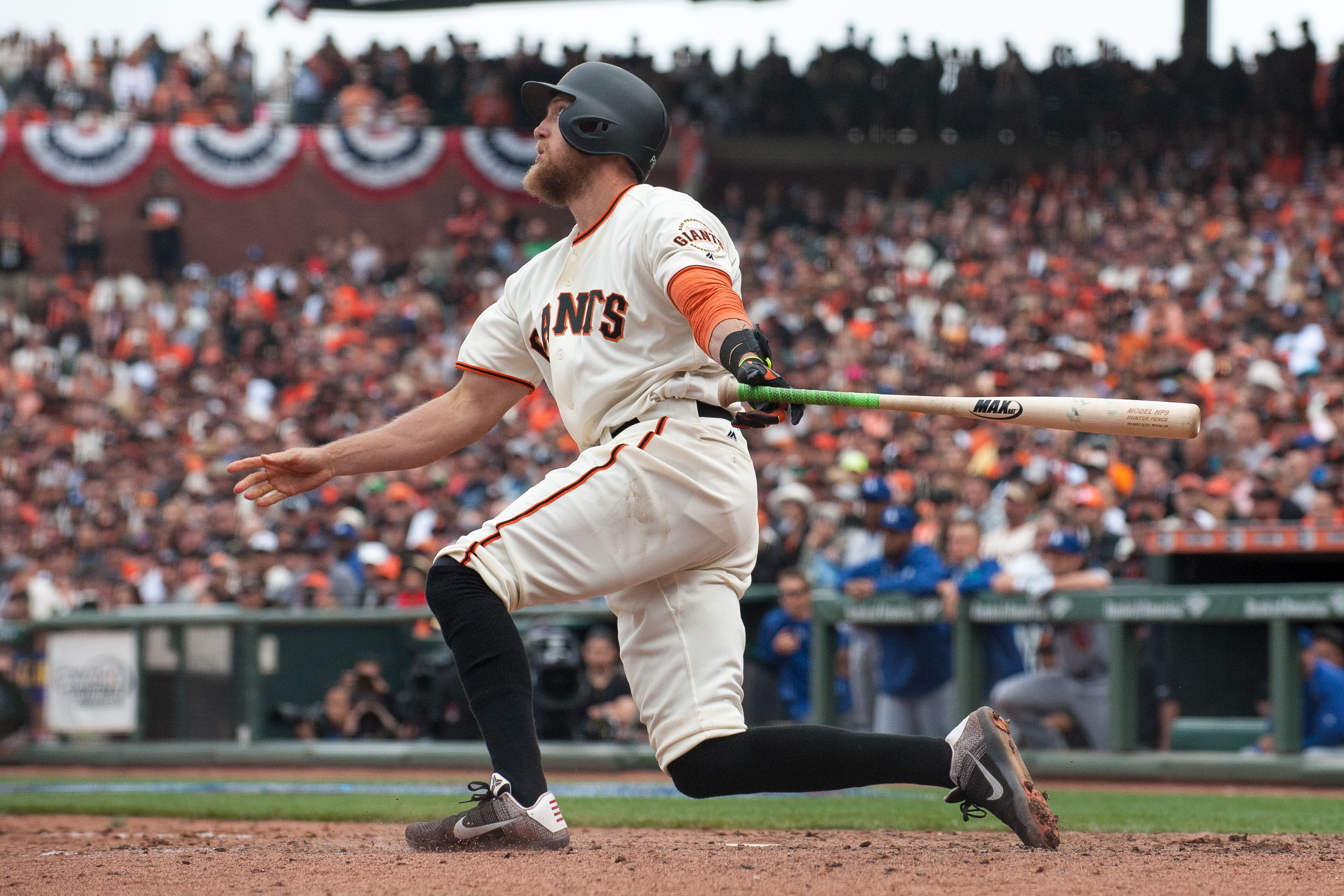 Big-spending, big-hitting Giants turn tables on Dodgers