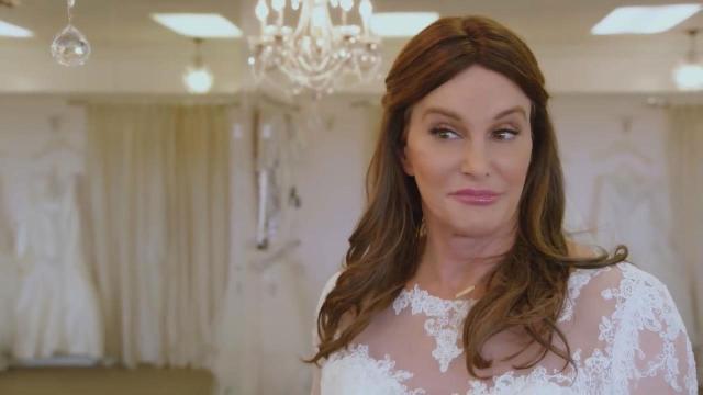 Caitlyn Jenner Tears Up While Trying on a Wedding Dress I Can