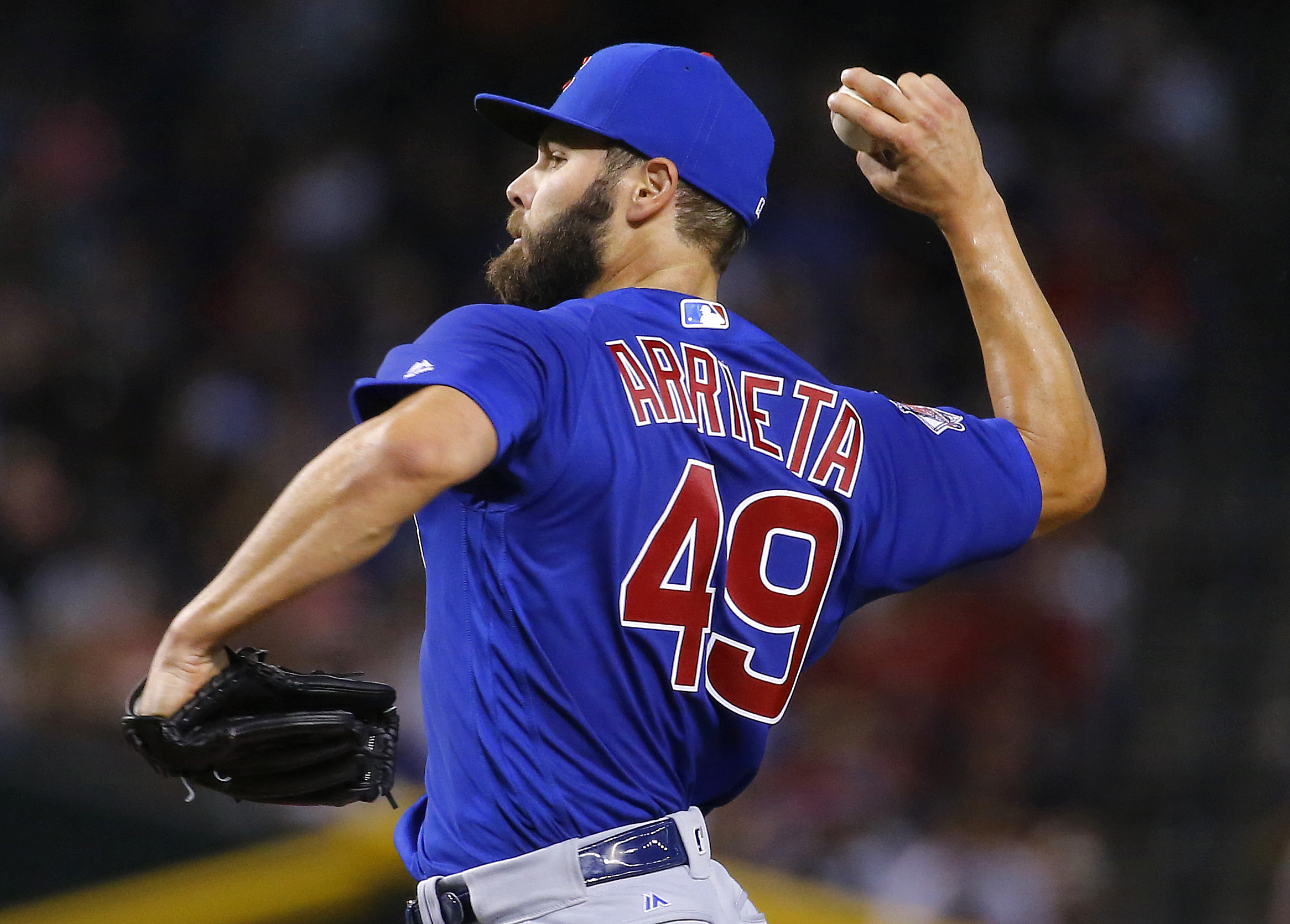 Video: Cubs' Jake Arrieta hits two-run home run vs Diamondbacks