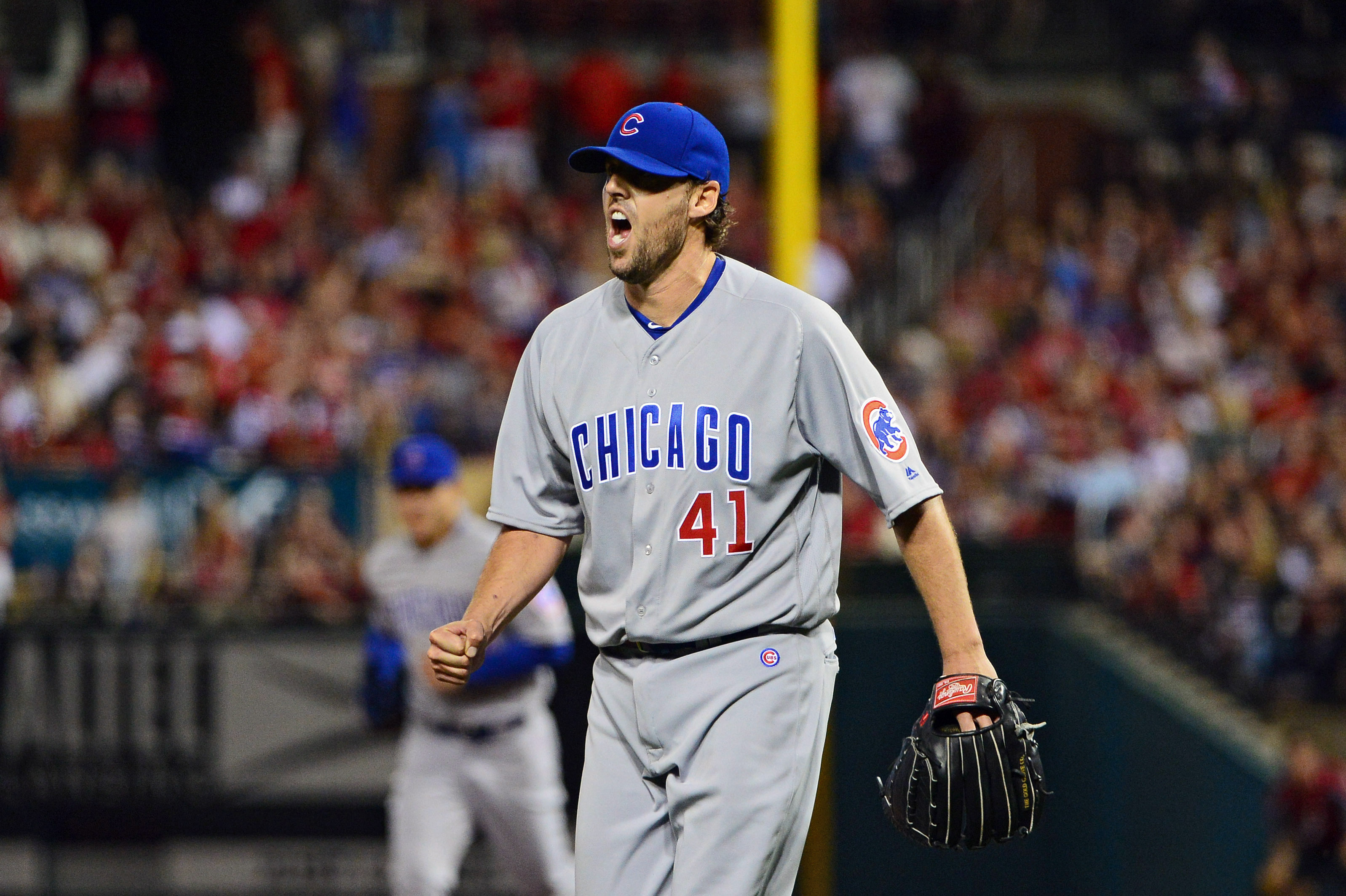 John Lackey's off to a hot start on the mound for Cubs