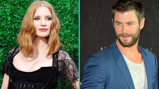 Jessica Chastain Says Chris Hemsworth Is a 'Very Good Kisser' - WUSA9.com
