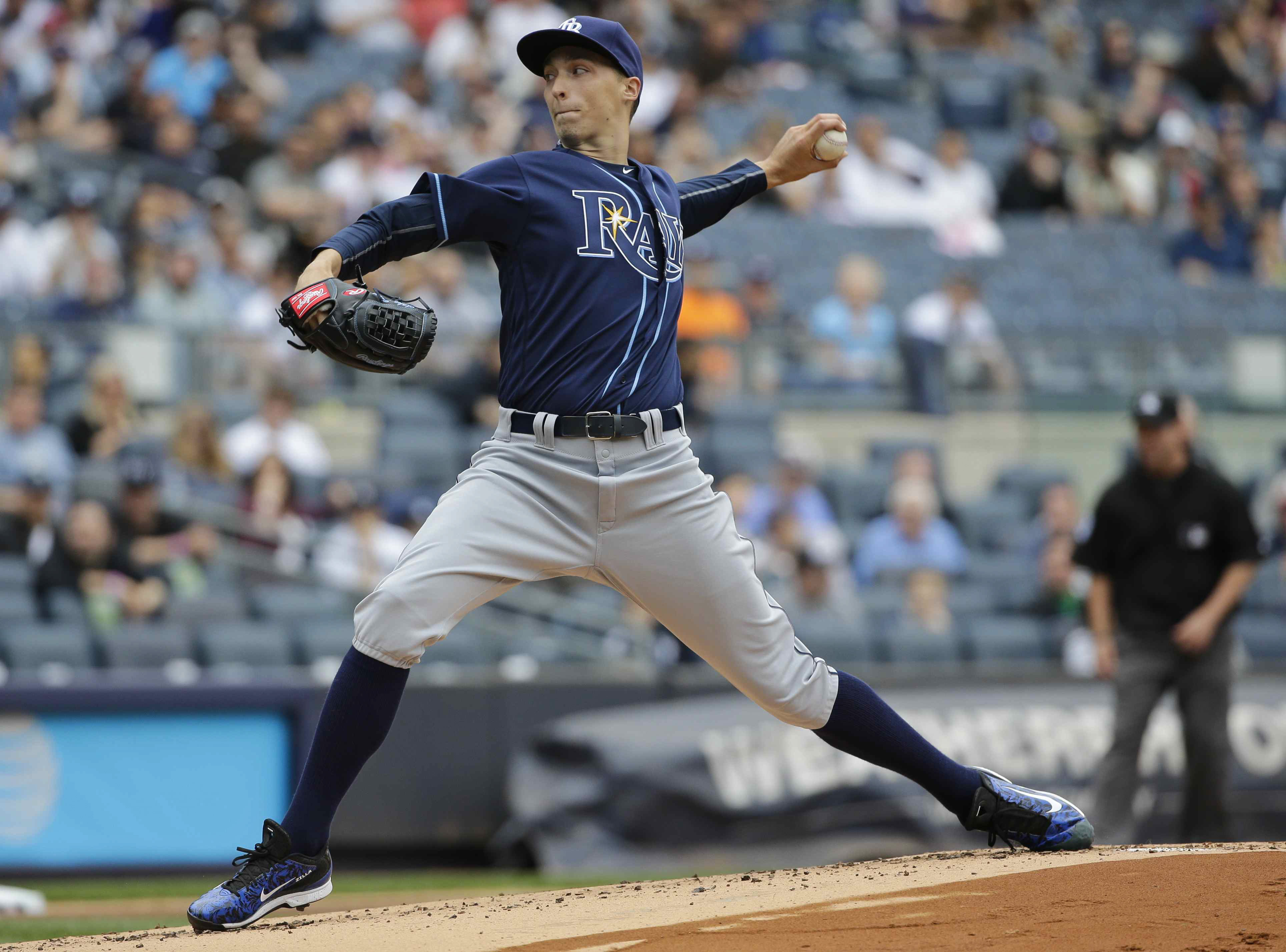 Blake Snell -- Tampa Bay Rays at New York Yankees 04/23/2016 