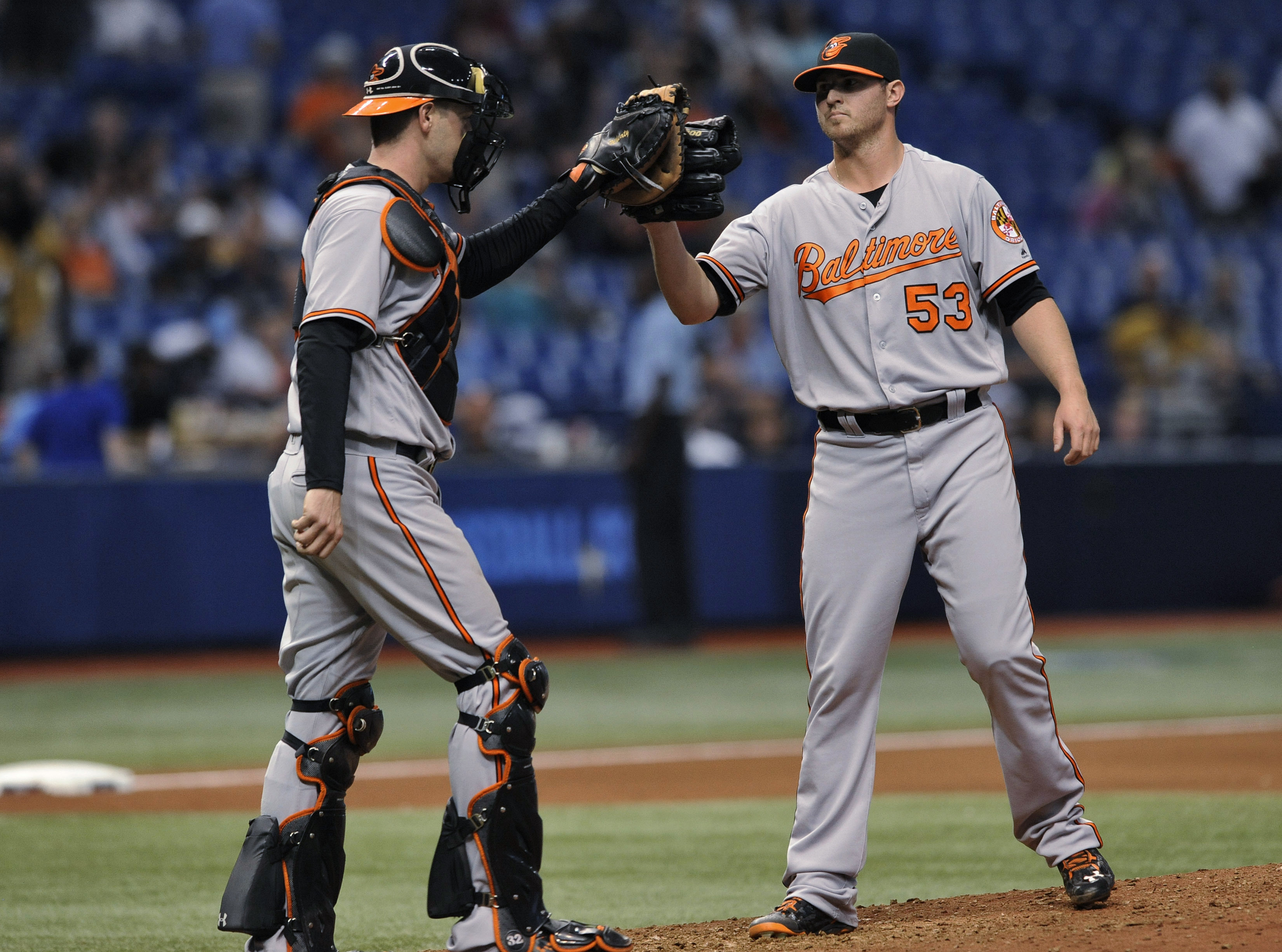 Rickard's three-run homer lifts Orioles over Rays 3-1