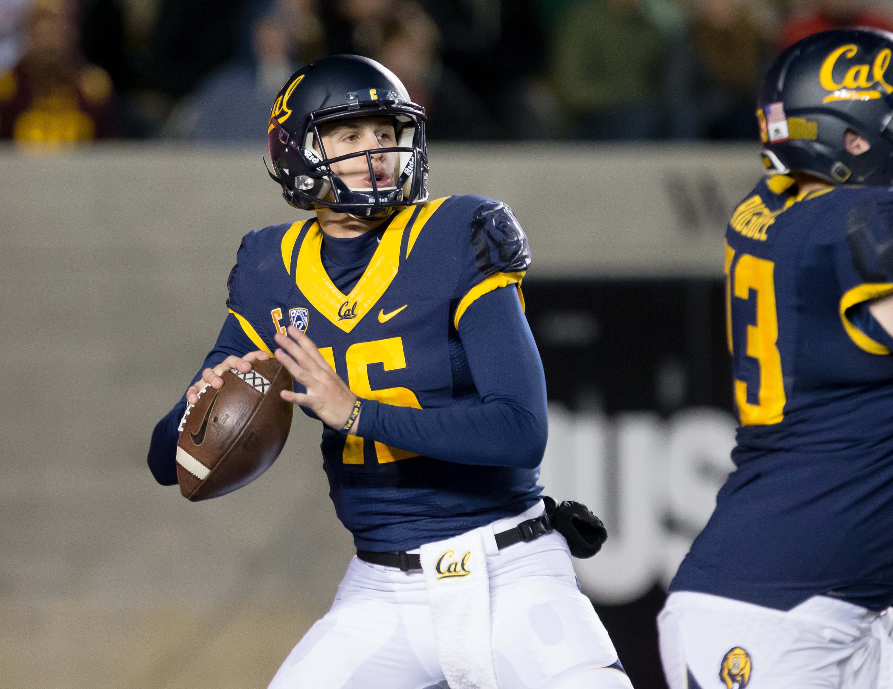 Jared Goff Rams 2016 NFL Draft Pick Rookie Game Jersey