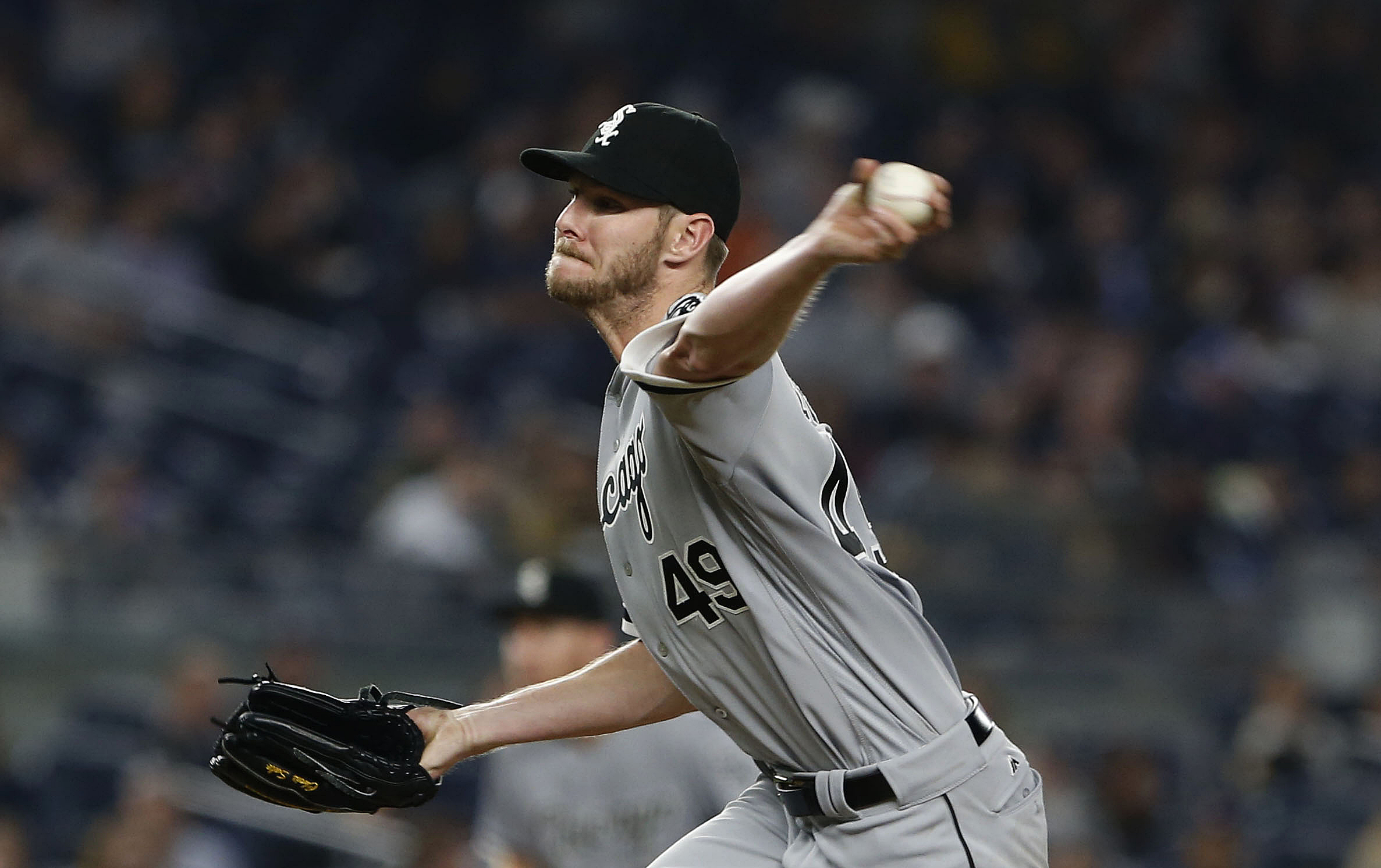 Chris Sale pitches 2-hitter for White Sox