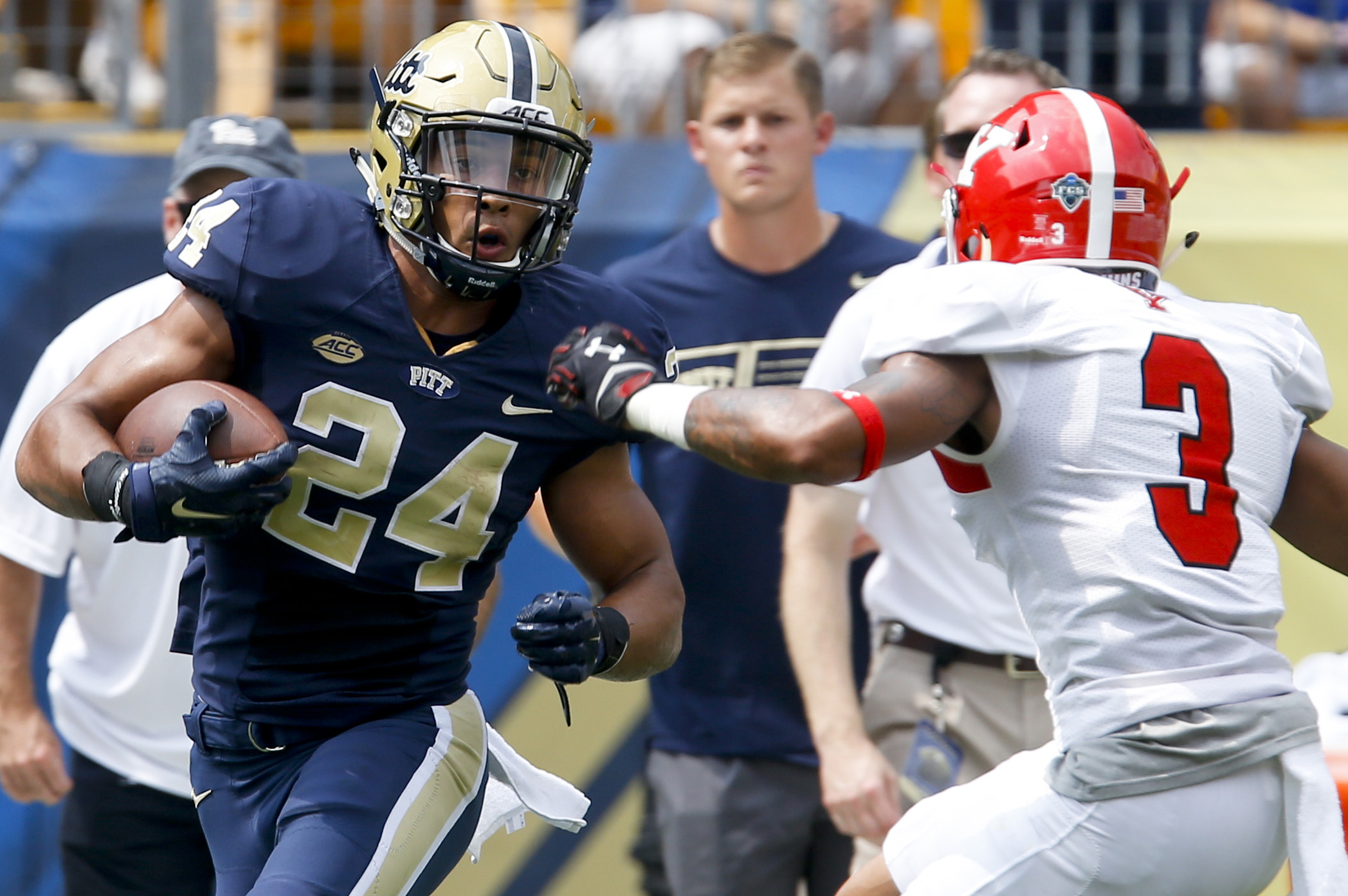 Pitt RB James Conner grateful as cancer goes into remission