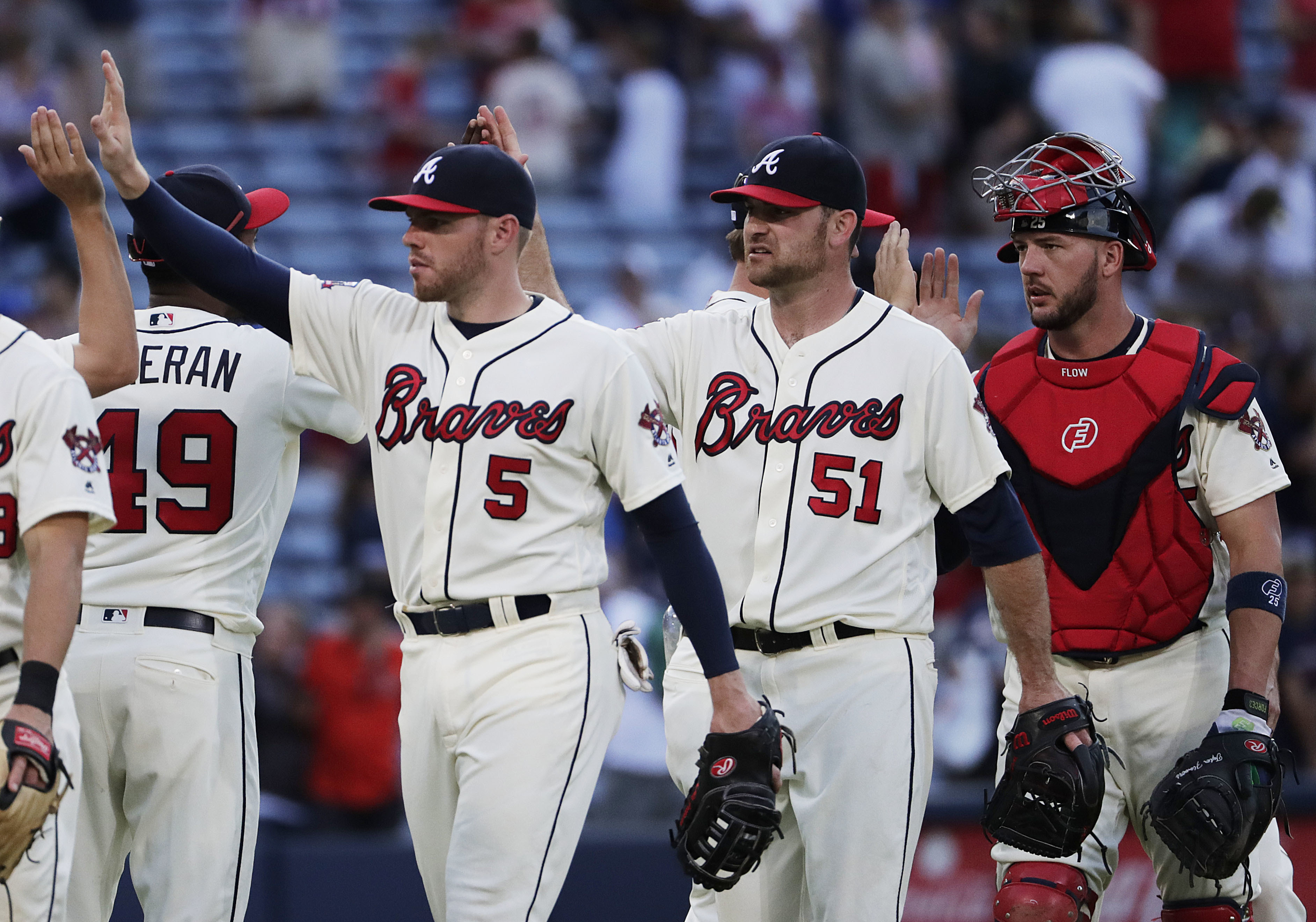 Braves Beat Marlins 7-2 To Lock Up First Home Series Win | Krem.com