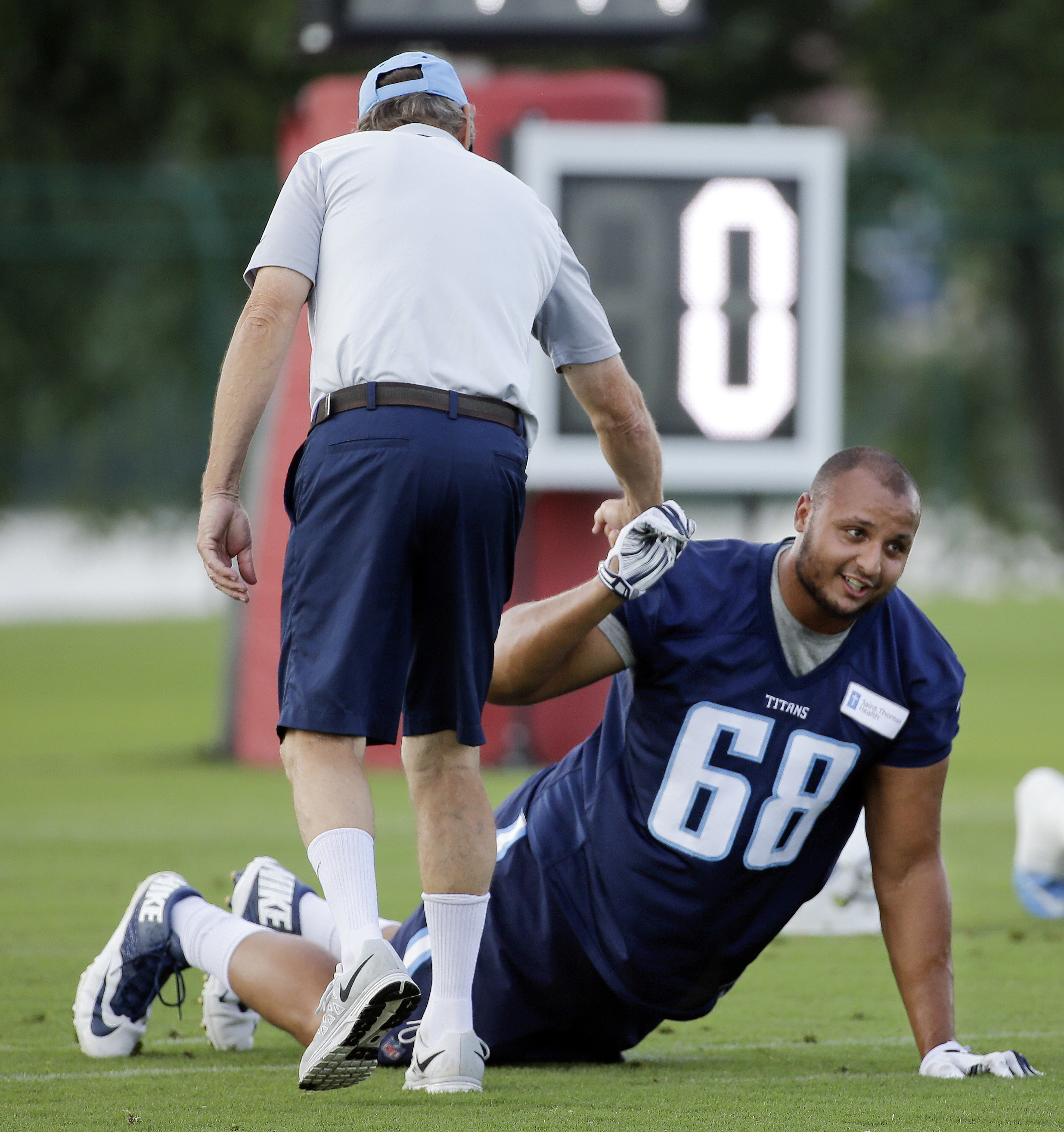 Titans RB putting in some WORK at minicamp today