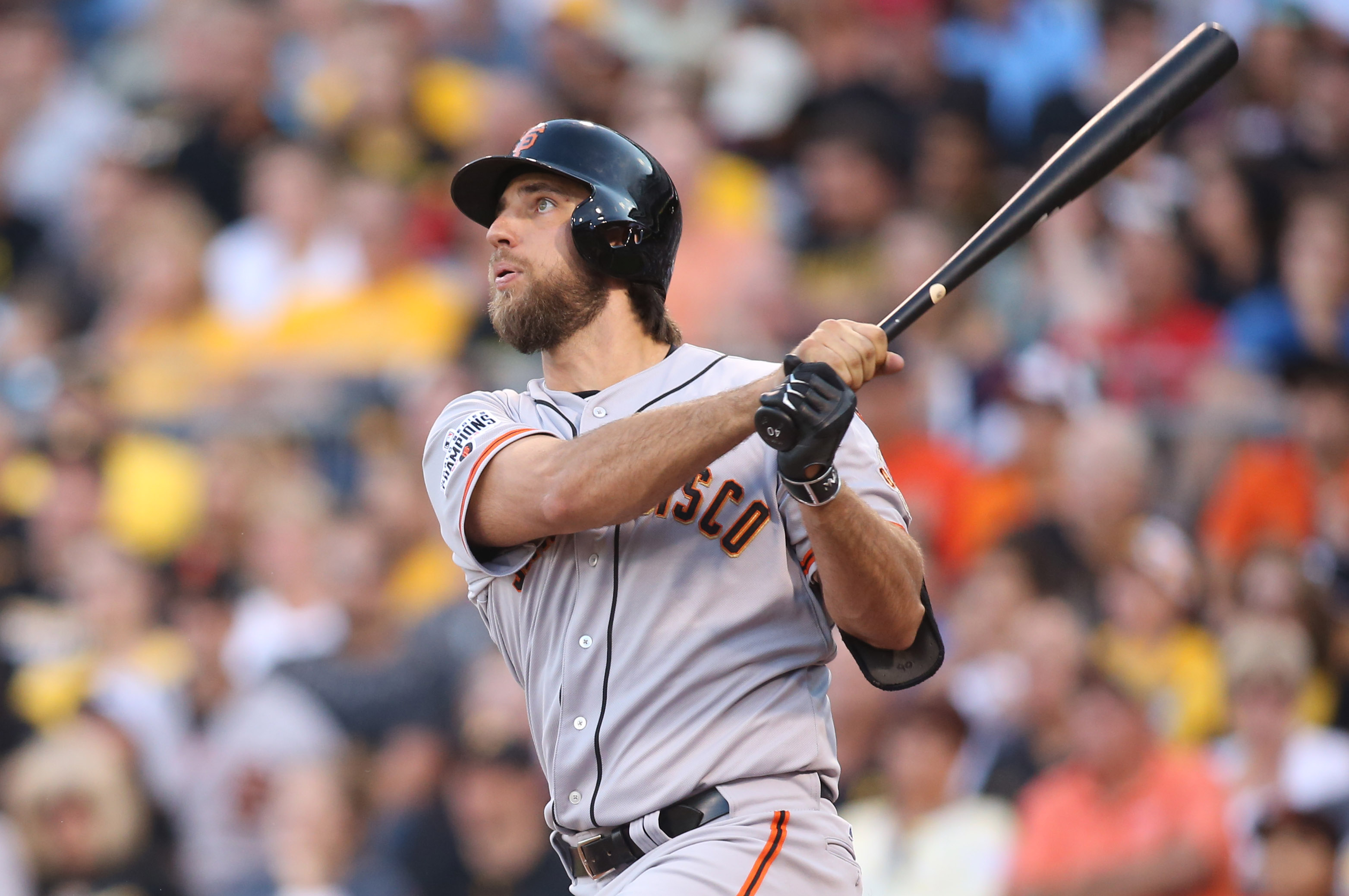 WATCH: After putting on show at batting practice, Madison Bumgarner says he  wants to participate in Home Run Derby – New York Daily News