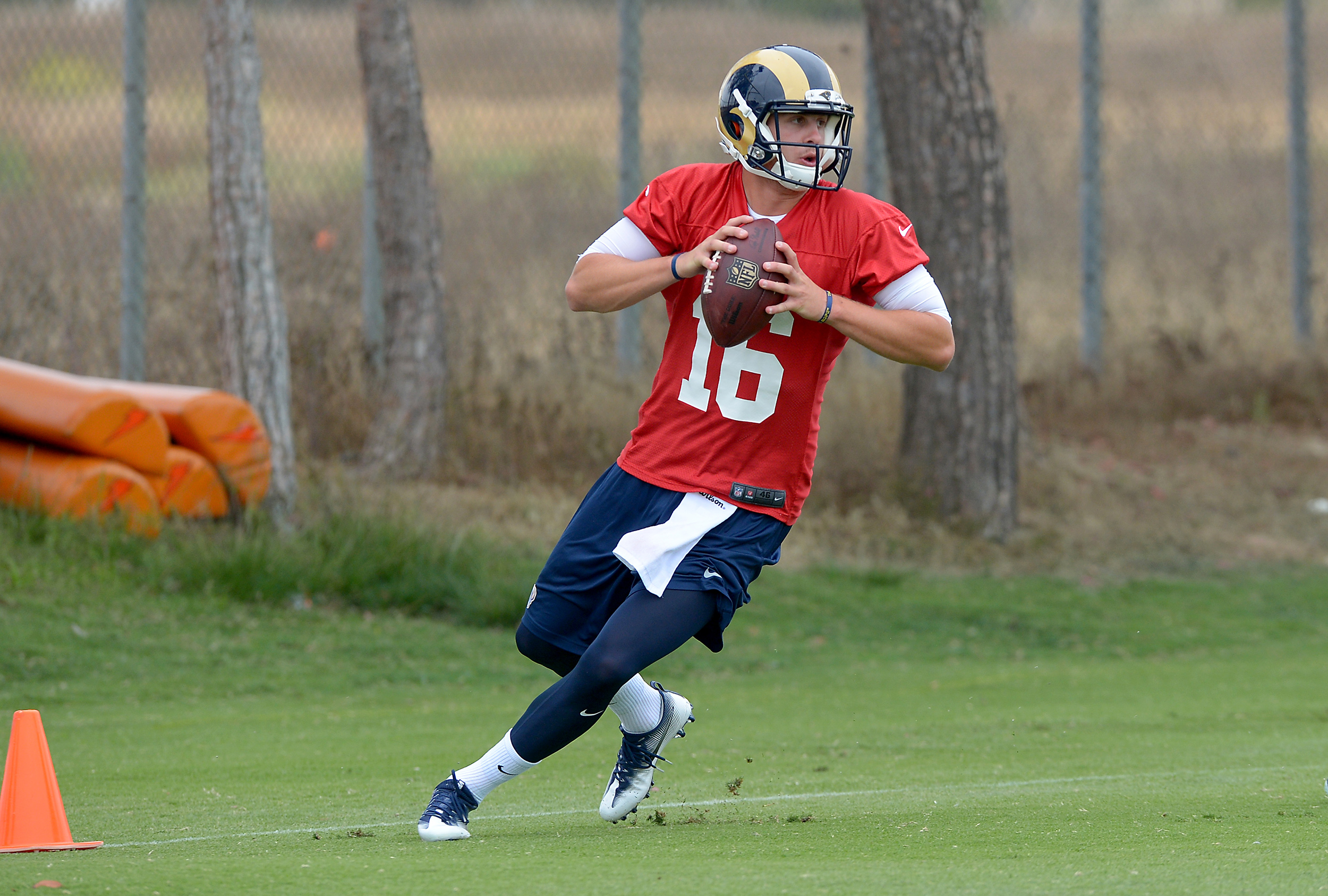 rams jared goff jersey