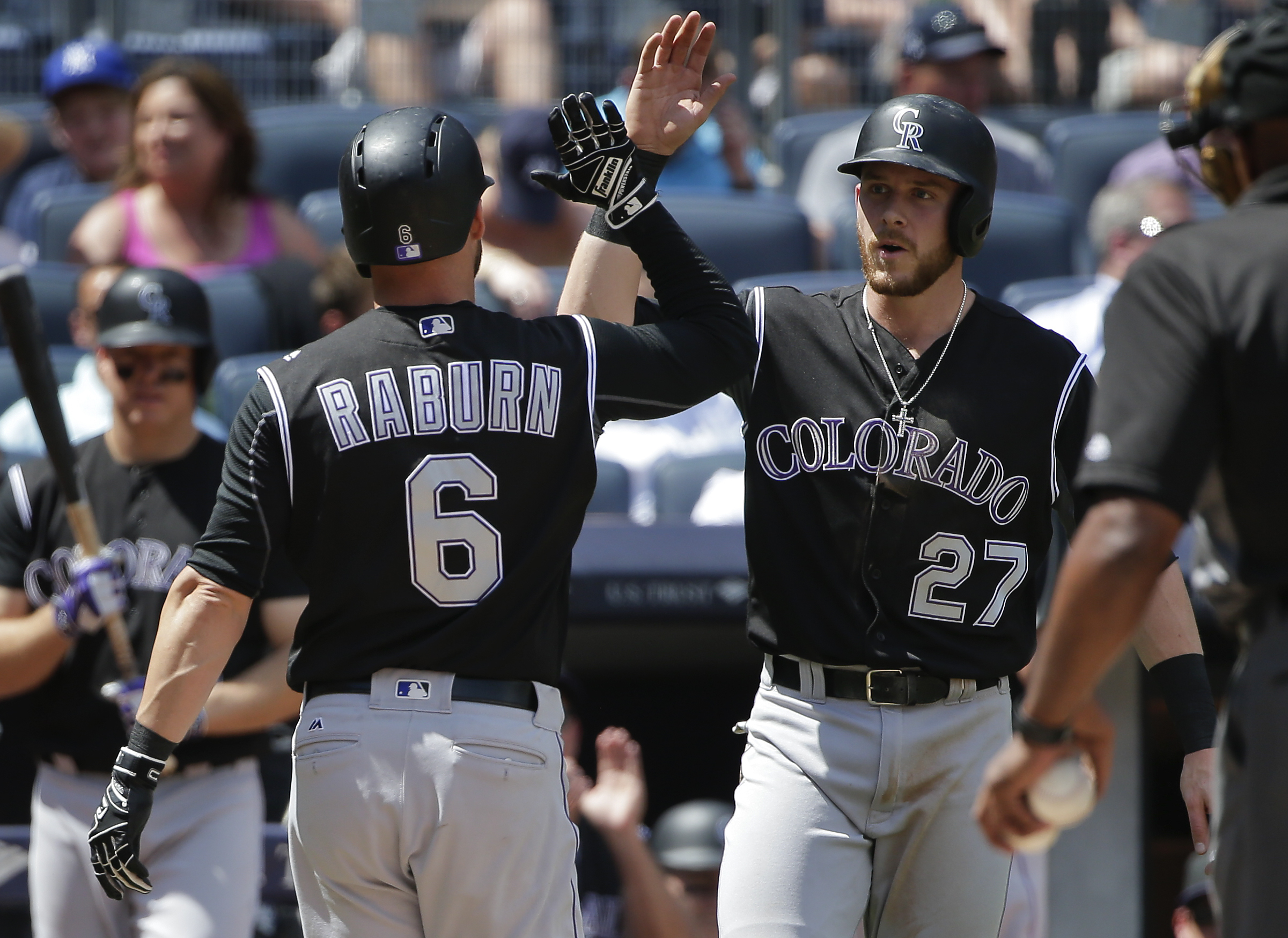 The Yankees' offense carries the day, beat Rockies 8-2 - Pinstripe