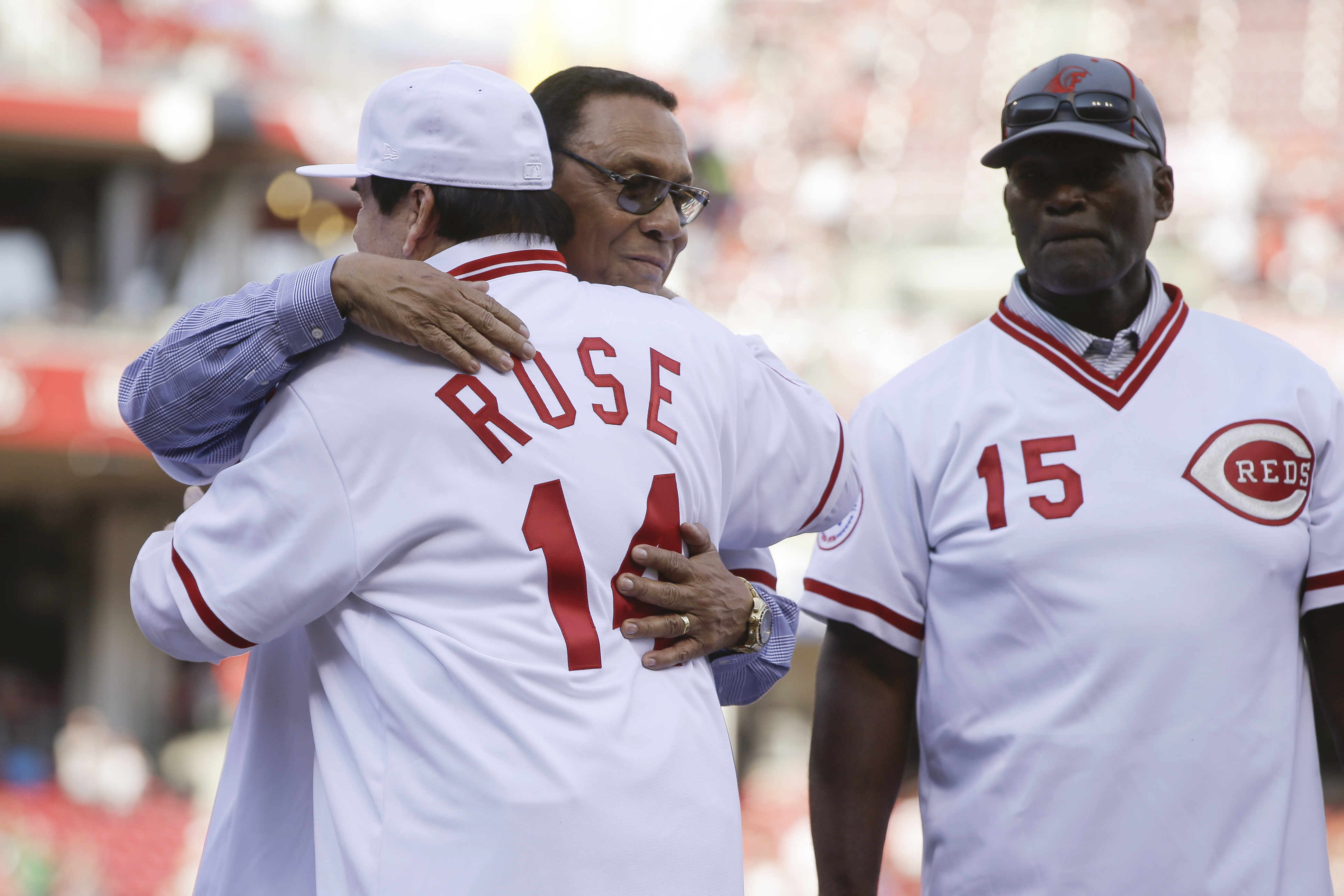 Cincinnati Reds honor Pete Rose, reunite Big Red Machine