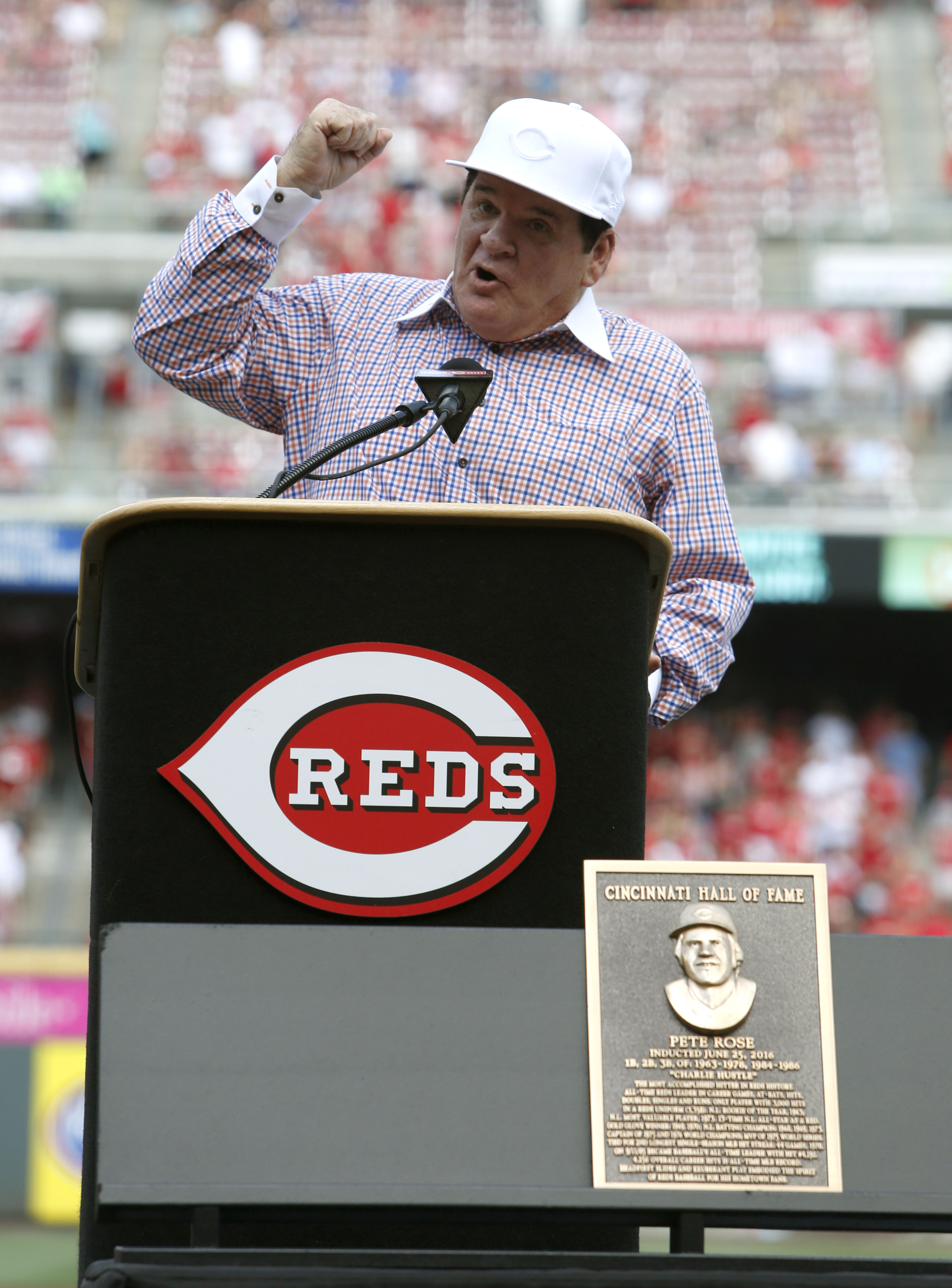 Pete Rose on Reds Hall of Fame 'Biggest thing ever'