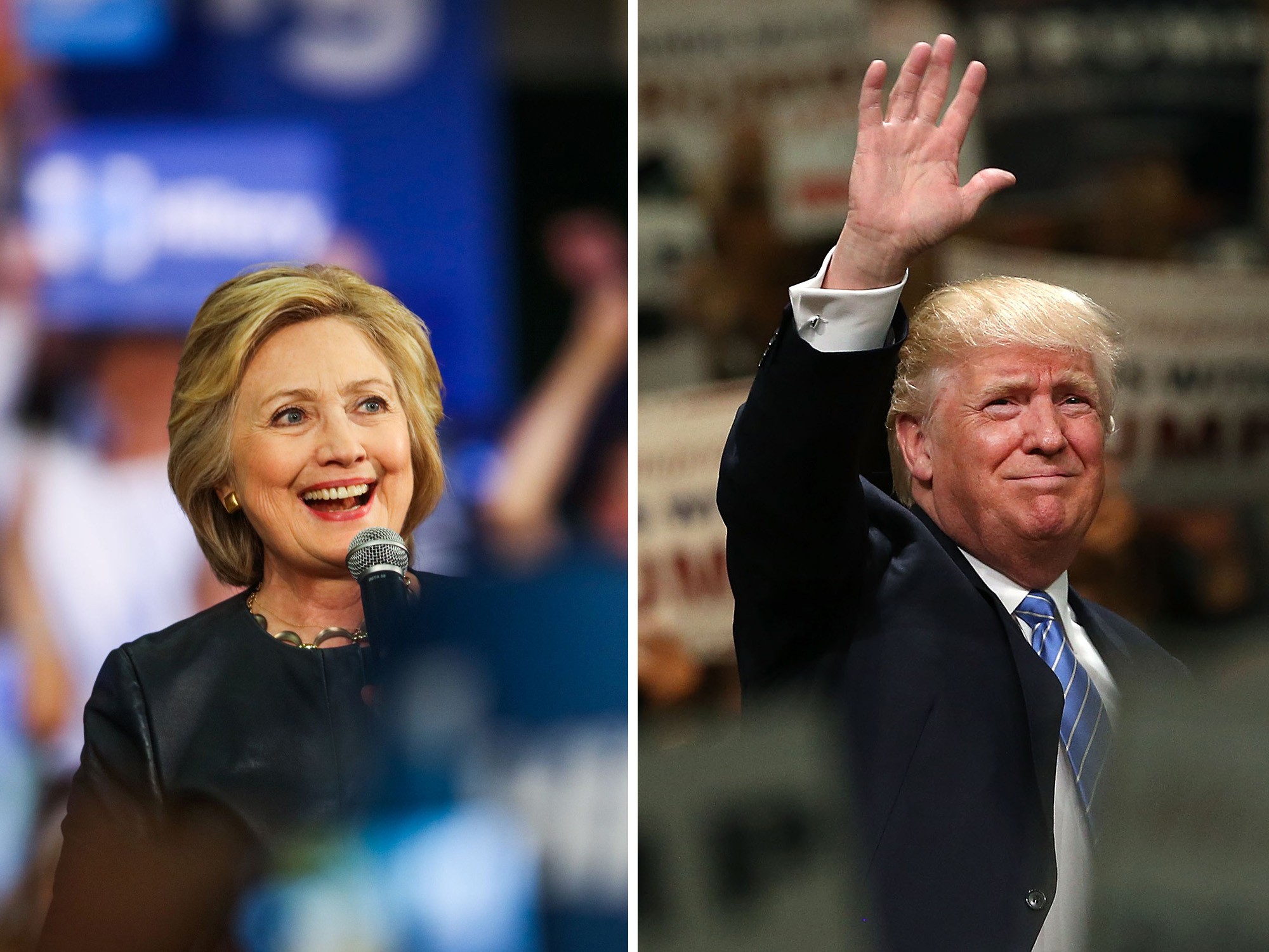 Polls Show Clinton Expanding Her Lead Over Trump