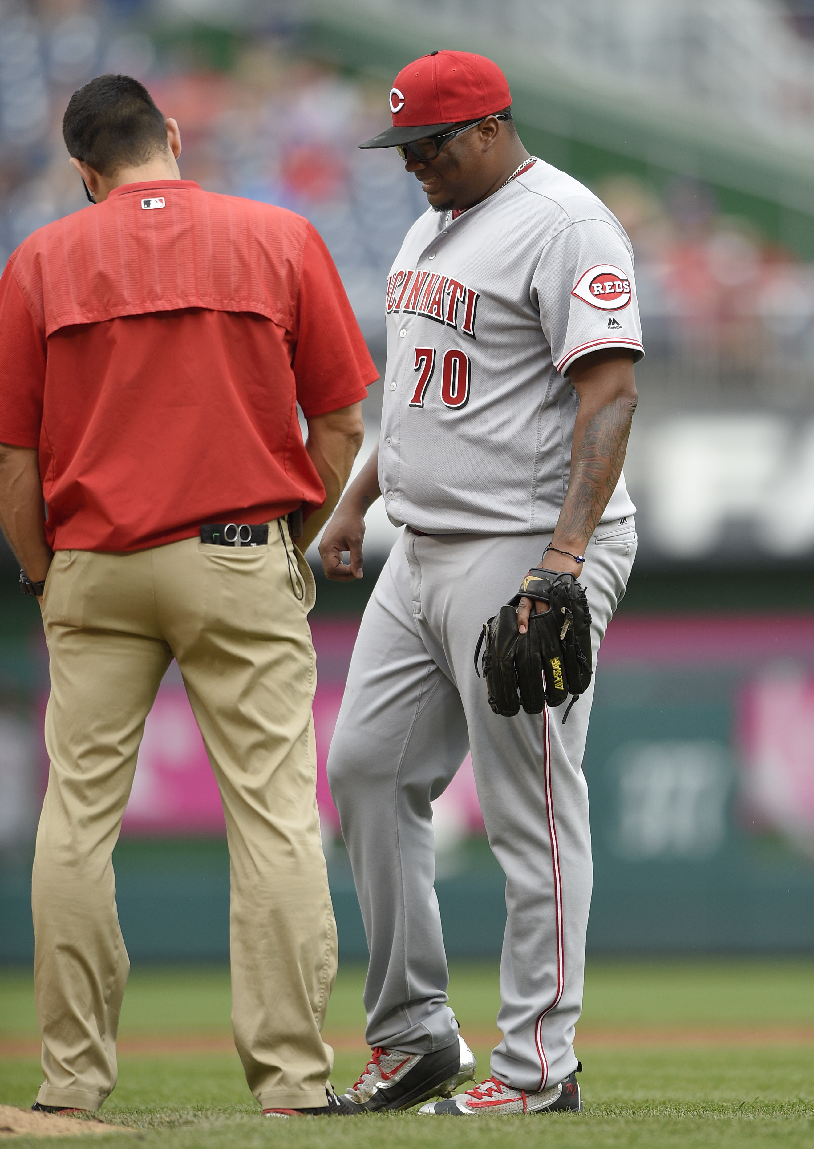 Washington Nationals drop 7-3 decision to Cincinnati Reds; Cade