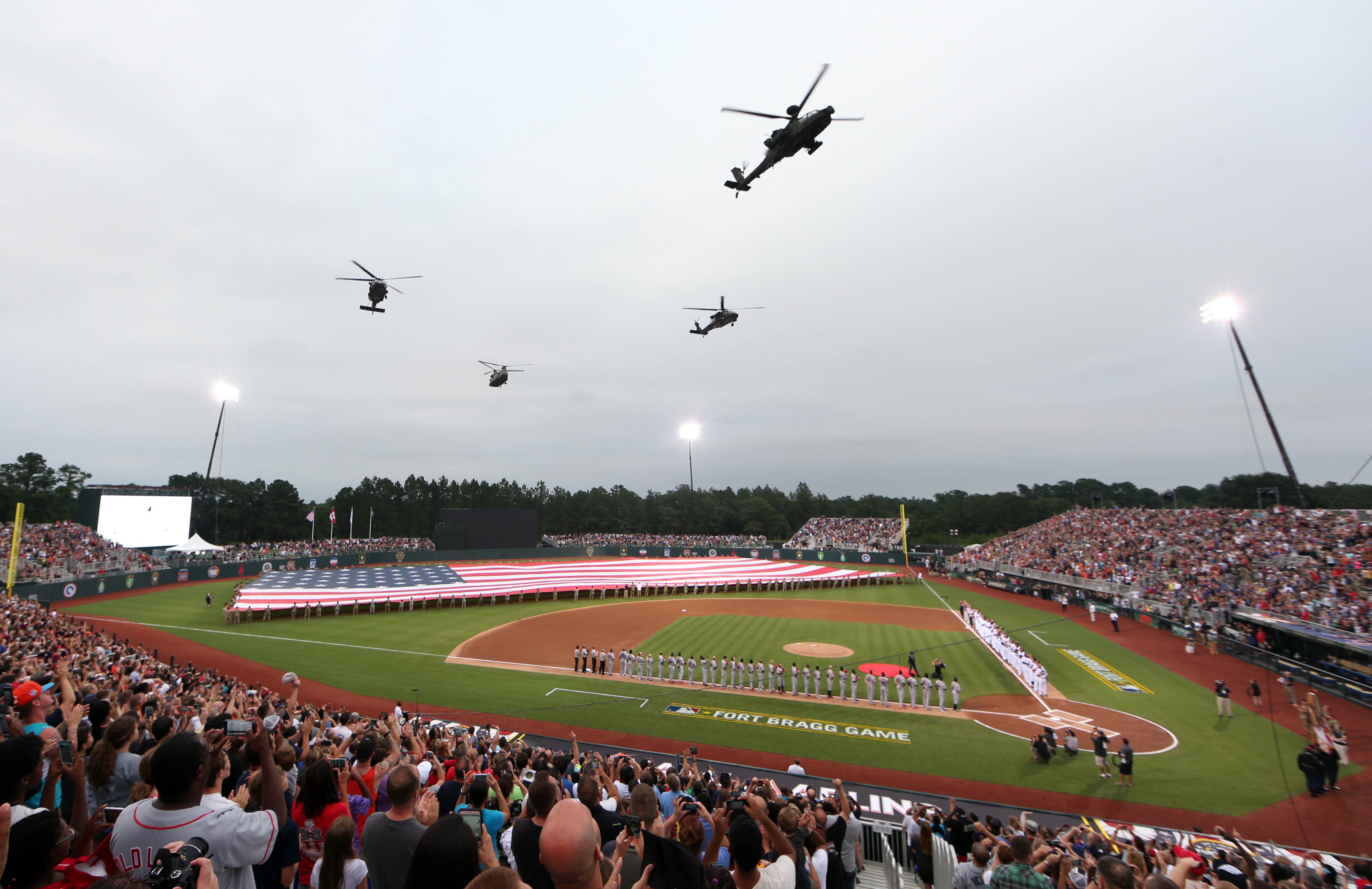 MLB's Fort Bragg game showed the sports world how military tributes should  be done 