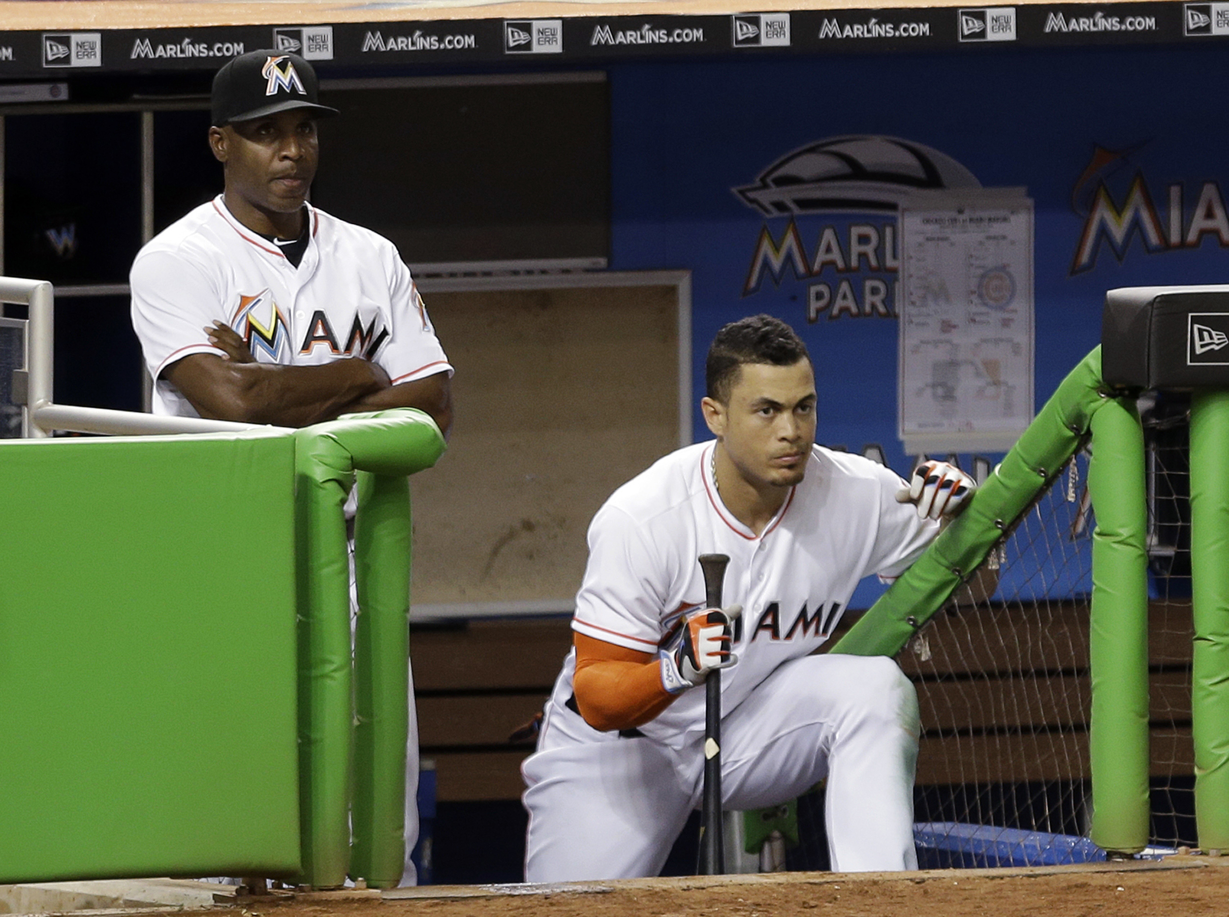 Giancarlo Stanton Hits 50th Home Run in Marlins' Victory - The New