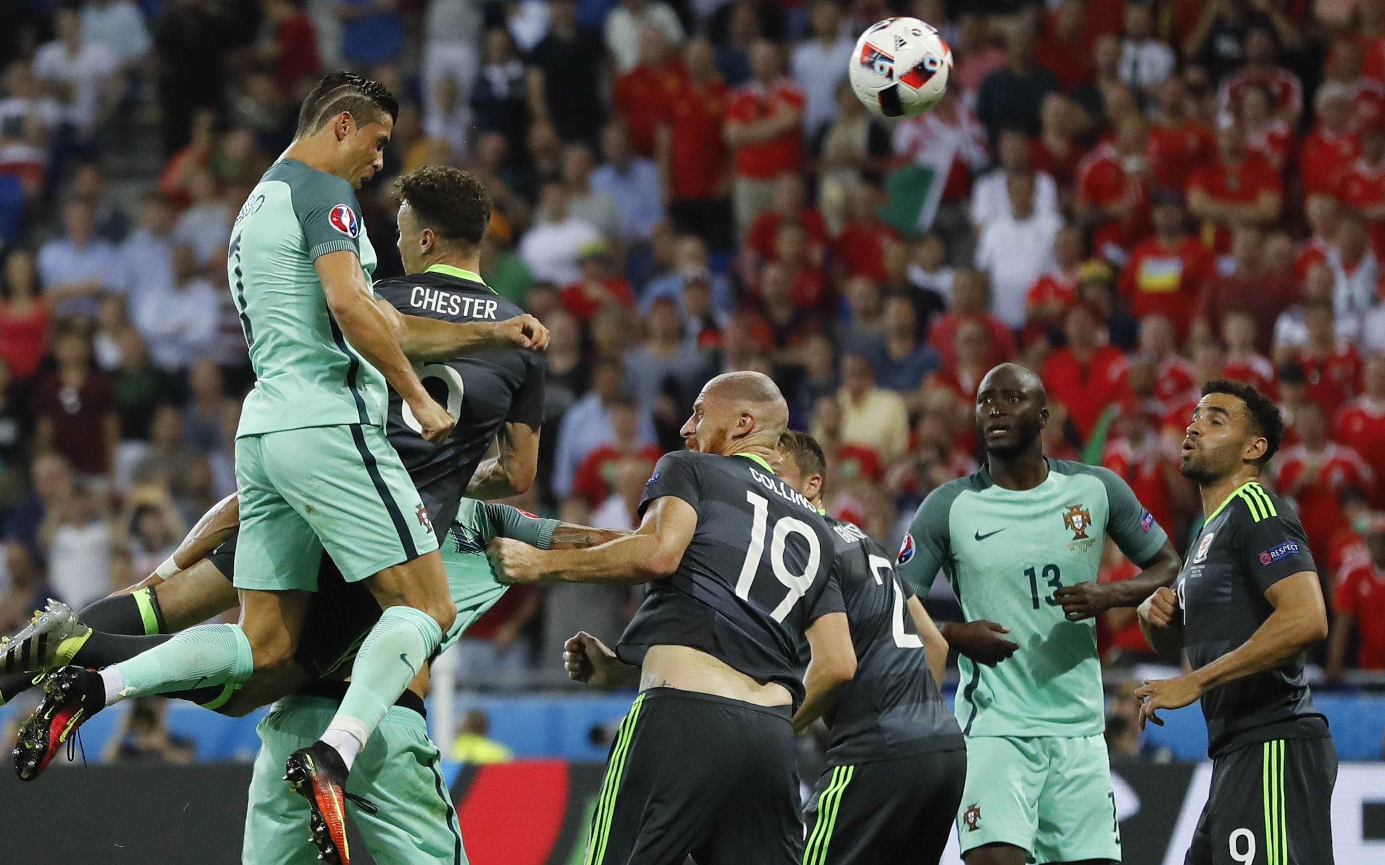 Ronaldo leads Portugal to 2-0 win vs Wales, into Euro final | 12news.com