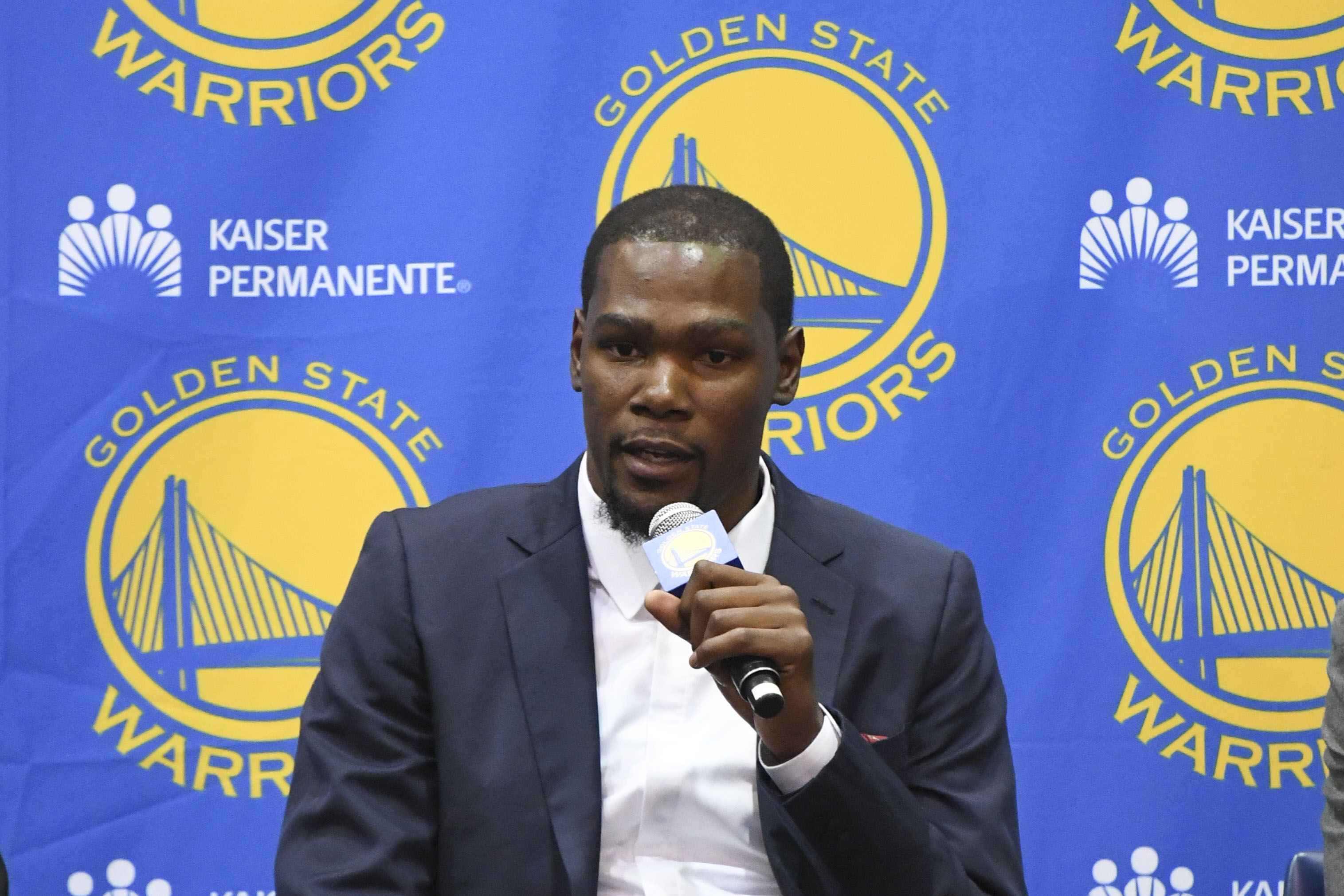 kevin durant warriors press conference