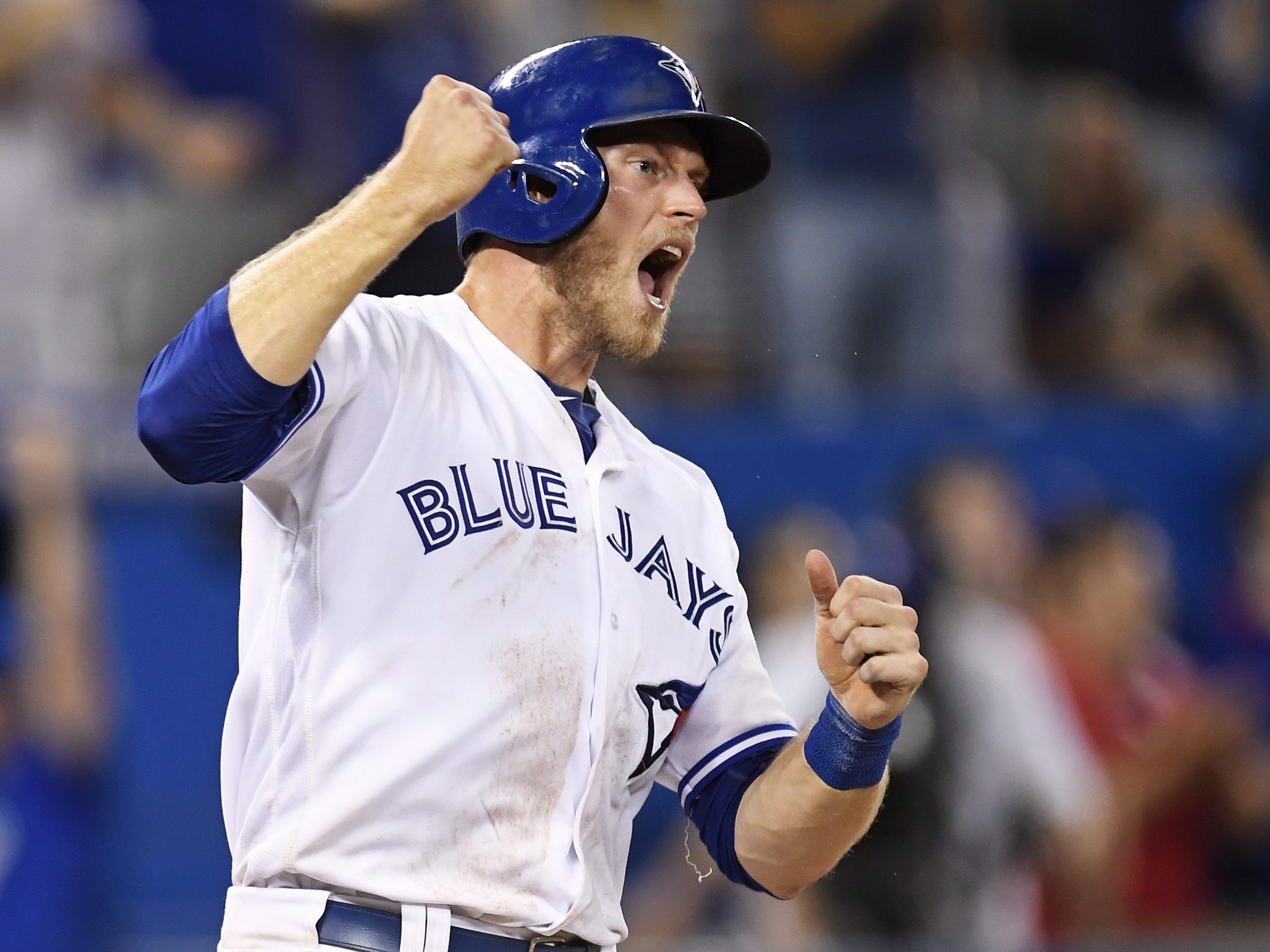 Darwin Barney, Ryan Goins pitch for Blue Jays