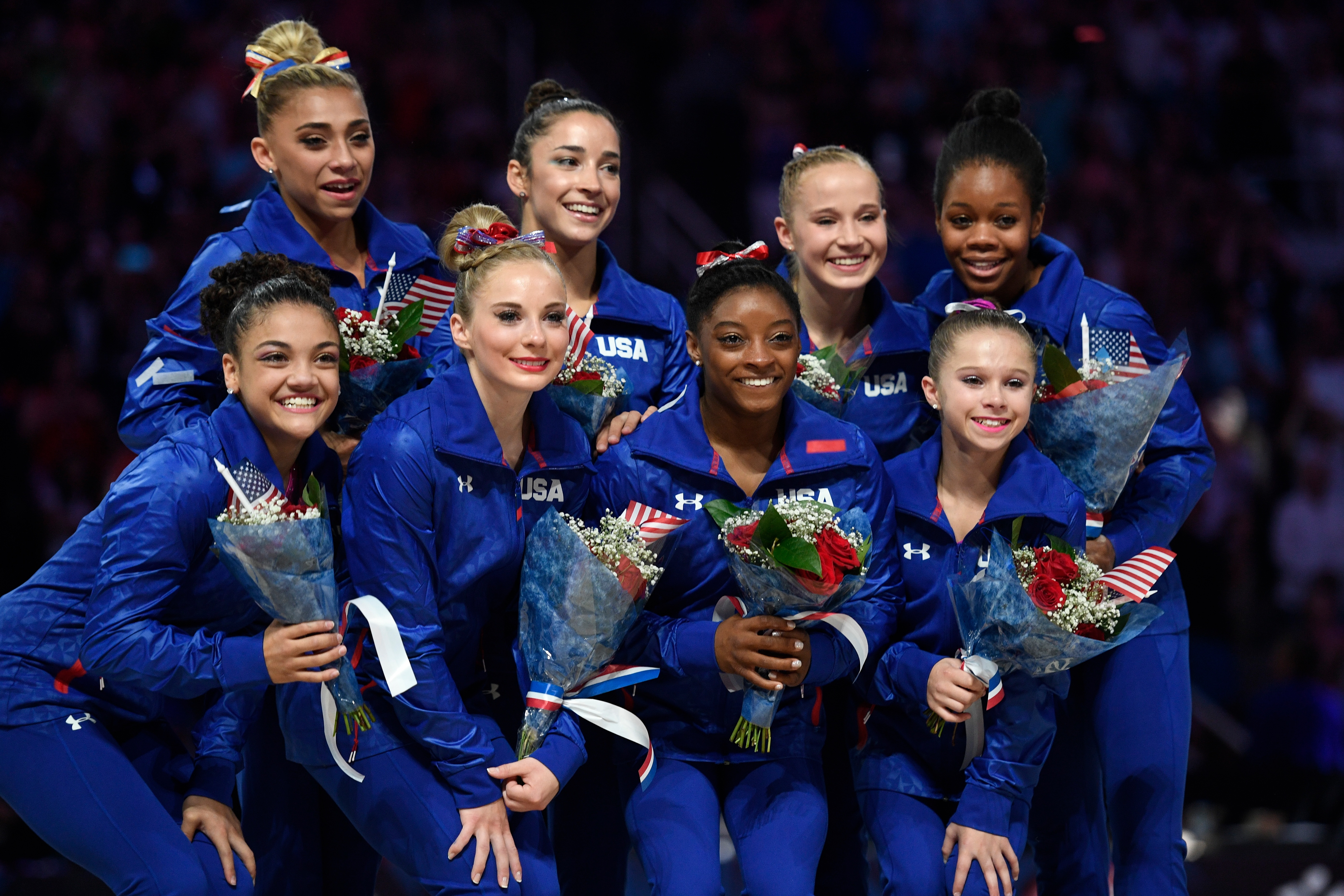 Armour: Little drama in picking women's gymnastics team for Rio Olympics
