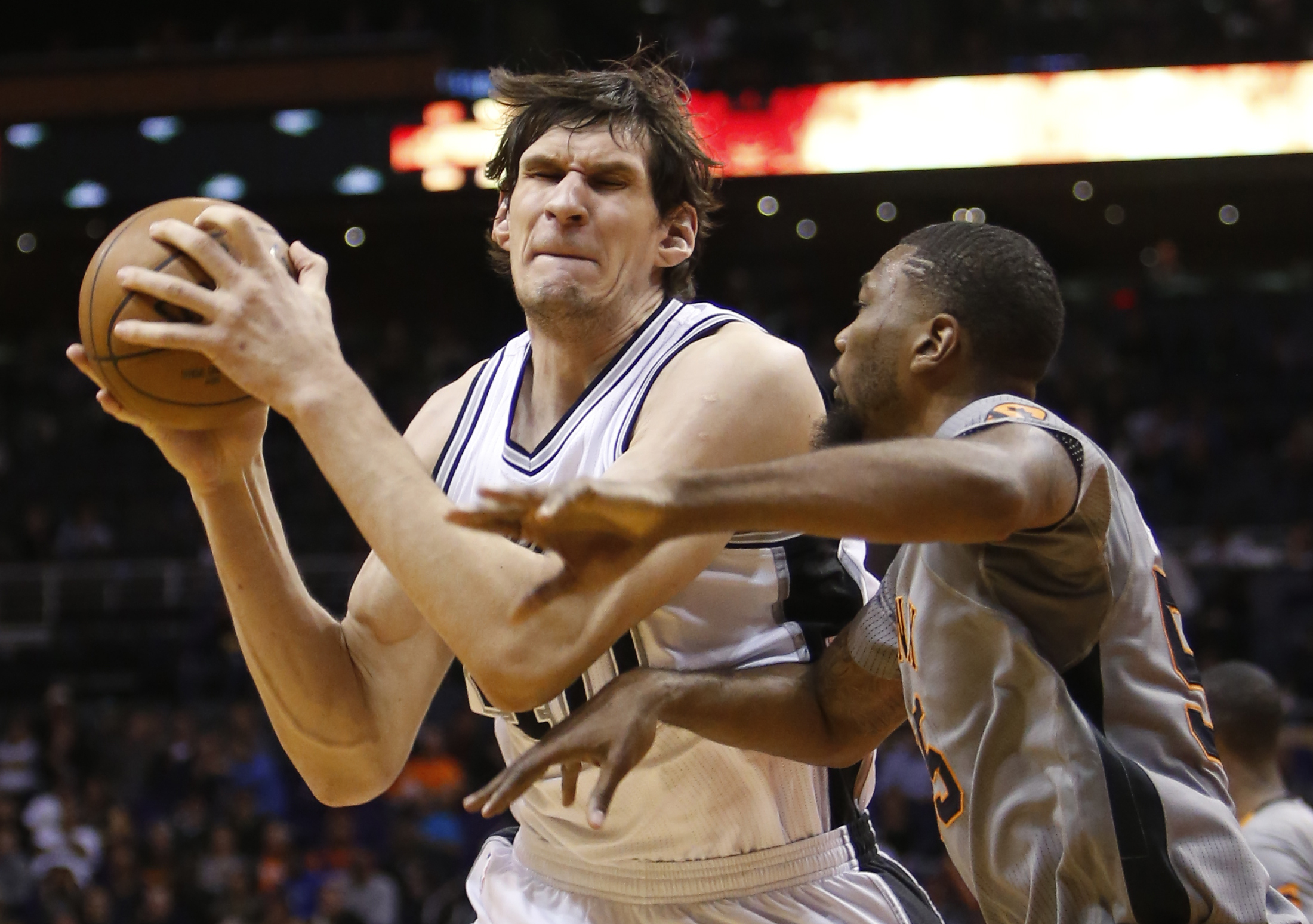 Watch: Boban Marjanovic mercilessly blocks every kid's shot during