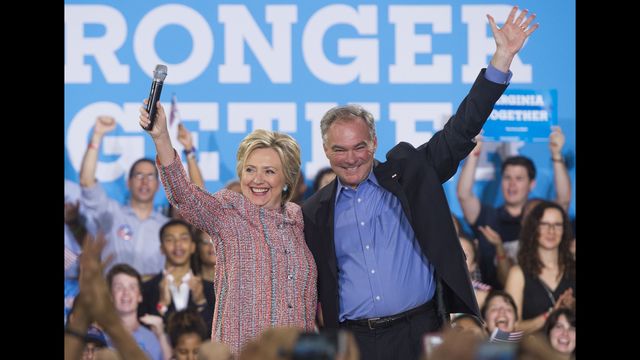 Tim Kaine named Hillary Clinton's VP