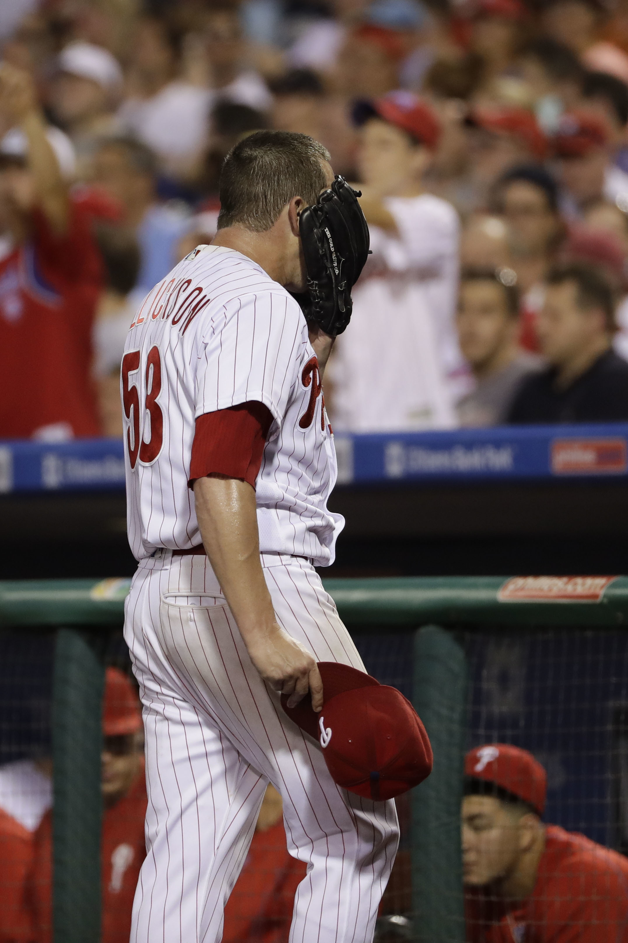 Photos of the Phillies falling to the Mets