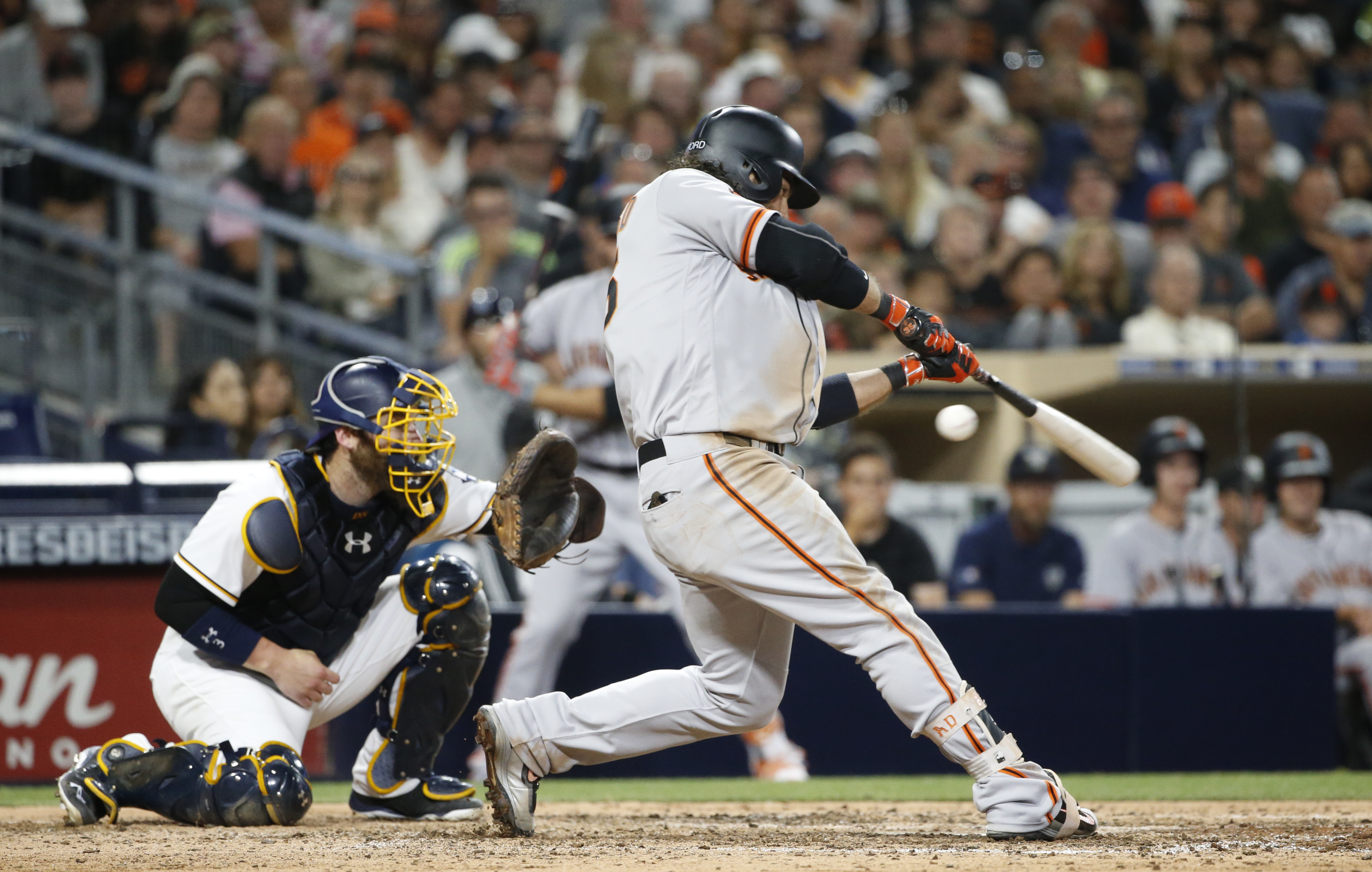 Jeff Samardzija allows 2 Padres homers in season debut