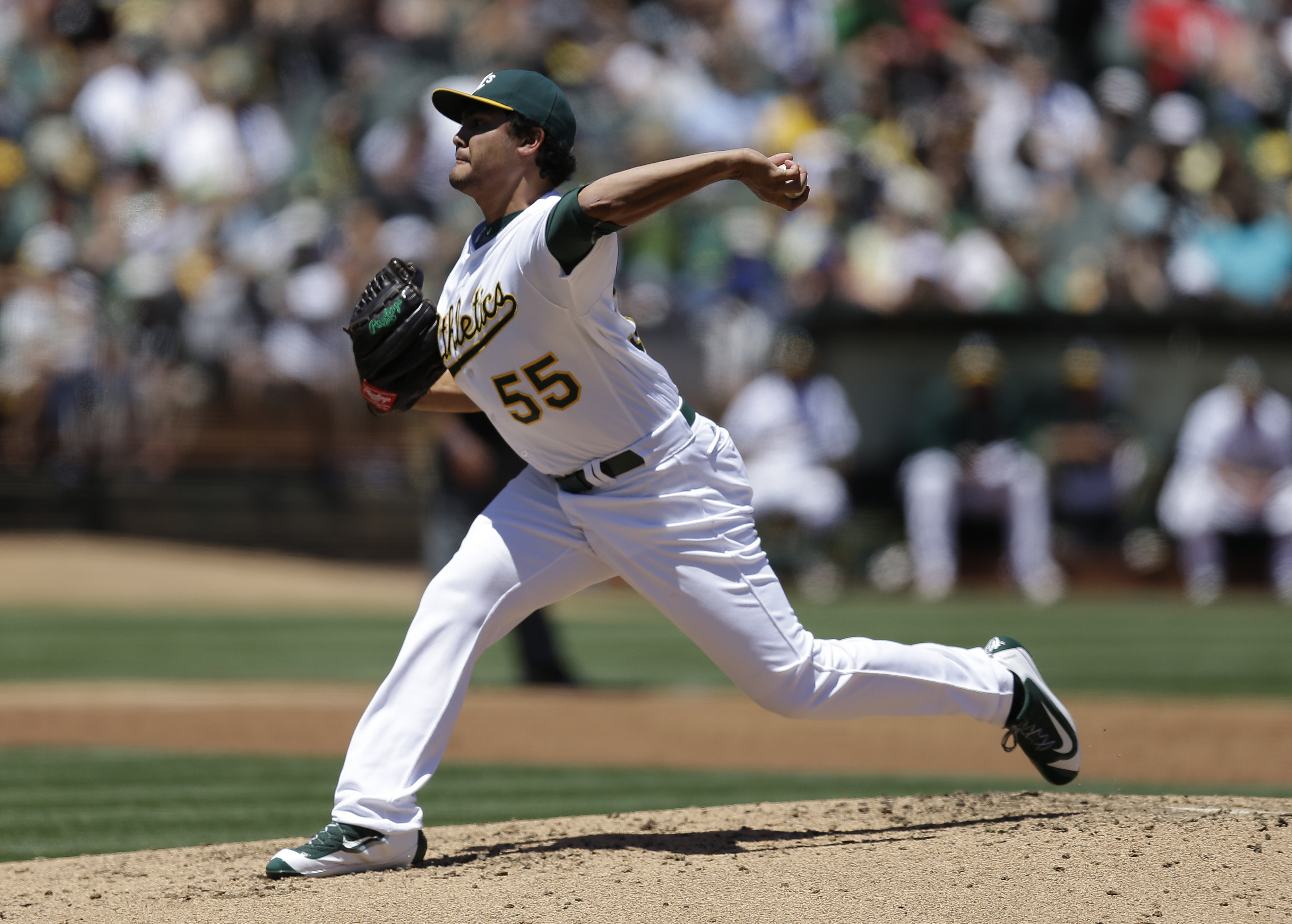 Oakland A's pitchers shine, prevent sweep with win over Toronto Blue Jays