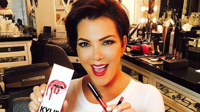 Kris Jenner Finally Gets Kylie Lip Kit Named After Her, Shows Off