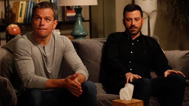 Matt Damon And Jimmy Kimmel Burst Out Laughing At Couples Therapy 2703