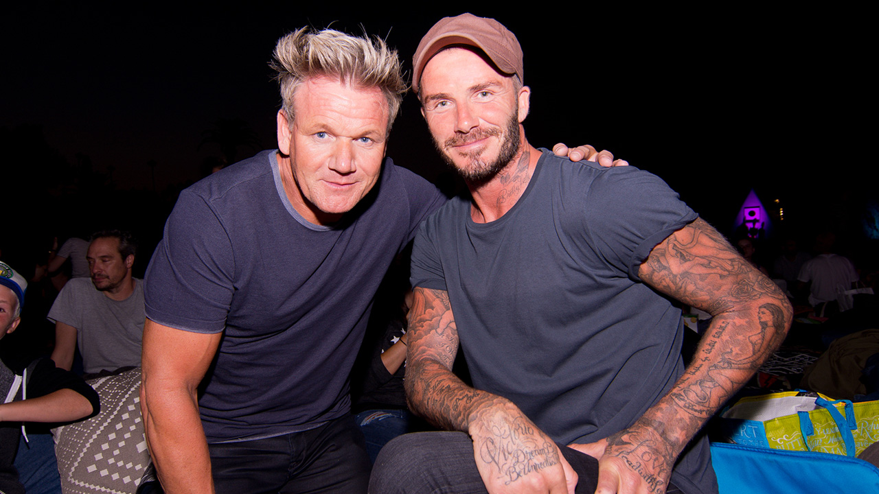 David Beckham and Gordon Ramsay Officially Our New Favorite Dad Duo After  Taking Families to Outdoor