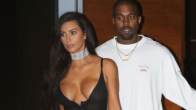 Kim Kardashian wears just a nude silk bra during sexy slumber party with  sisters & pals after split from Kanye West
