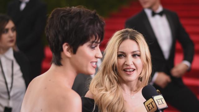 Madonna Posts Topless Selfie To Announce She S Voting Naked With Katy