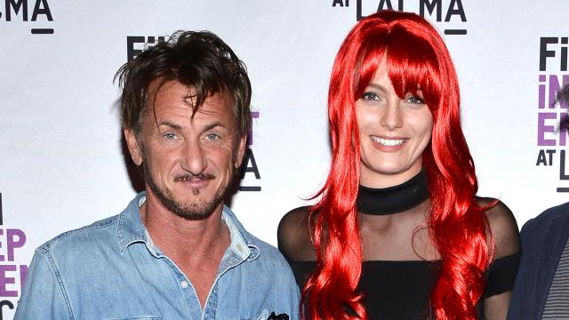 Sean Penn Makes Red Carpet Debut With 24 Year Old Rumored