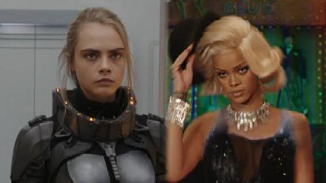 Rihanna And Cara Delevingne Bring The Heat In Valerian And The City Of A Thousand Planets