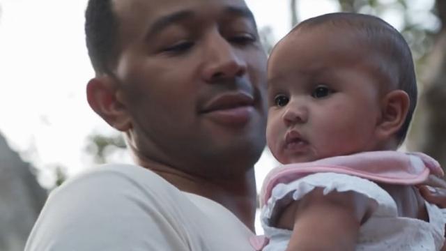 Exclusive John Legend On Filming Baby Luna For His Love Me Now Music Video She Was So Good Wkyc Com