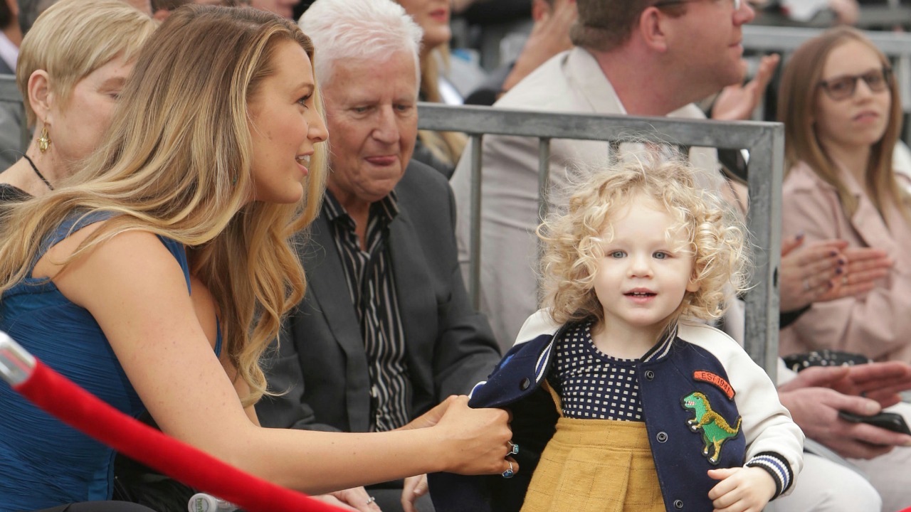 Ryan Reynolds and Blake Lively's Kids Make Their Public Debut at Dad's