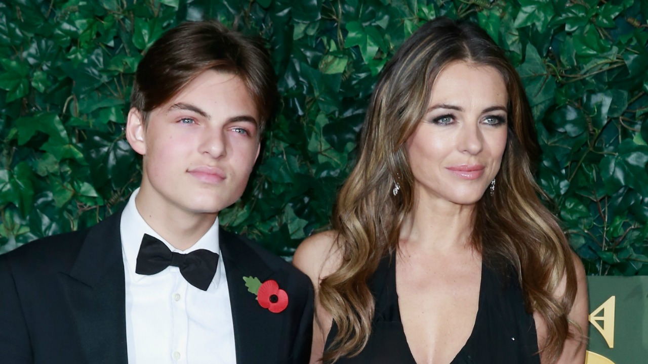 Elizabeth Hurley's Sweetest Moments With Son Damian