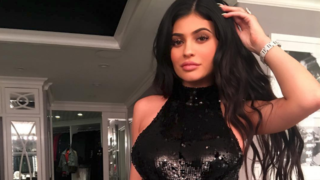 Kylie Jenner Flaunts Assets in Barely There Two-Piece -- See the