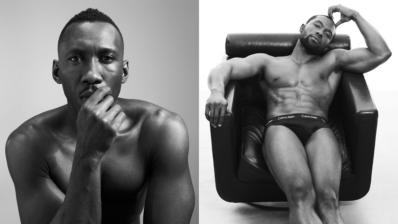 The Cast of Moonlight Posed for Calvin Klein's Spring '17