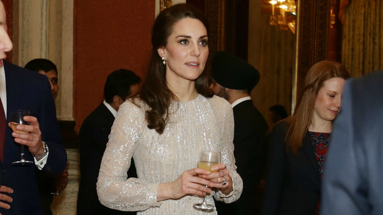 kate middleton gold dress Middleton's Bond girl dress: how to get the look for less Kate Middleton Wore a Stunning