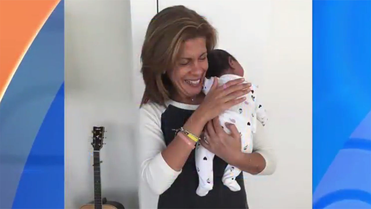 Hoda Kotb Carries Baby Haley Joy in Sweet New Photo 'On the Move