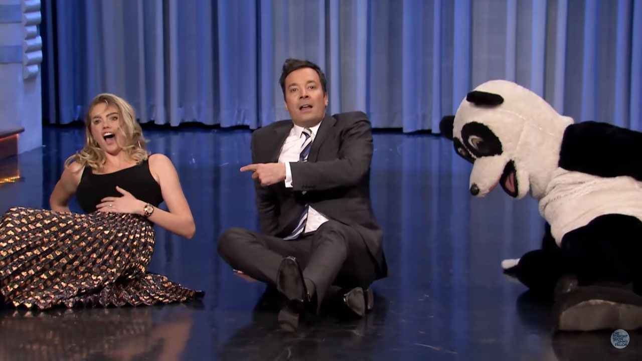 Kate Upton Busts A Move In Dance Battle Against Jimmy Fallon On Tonight Show 2432